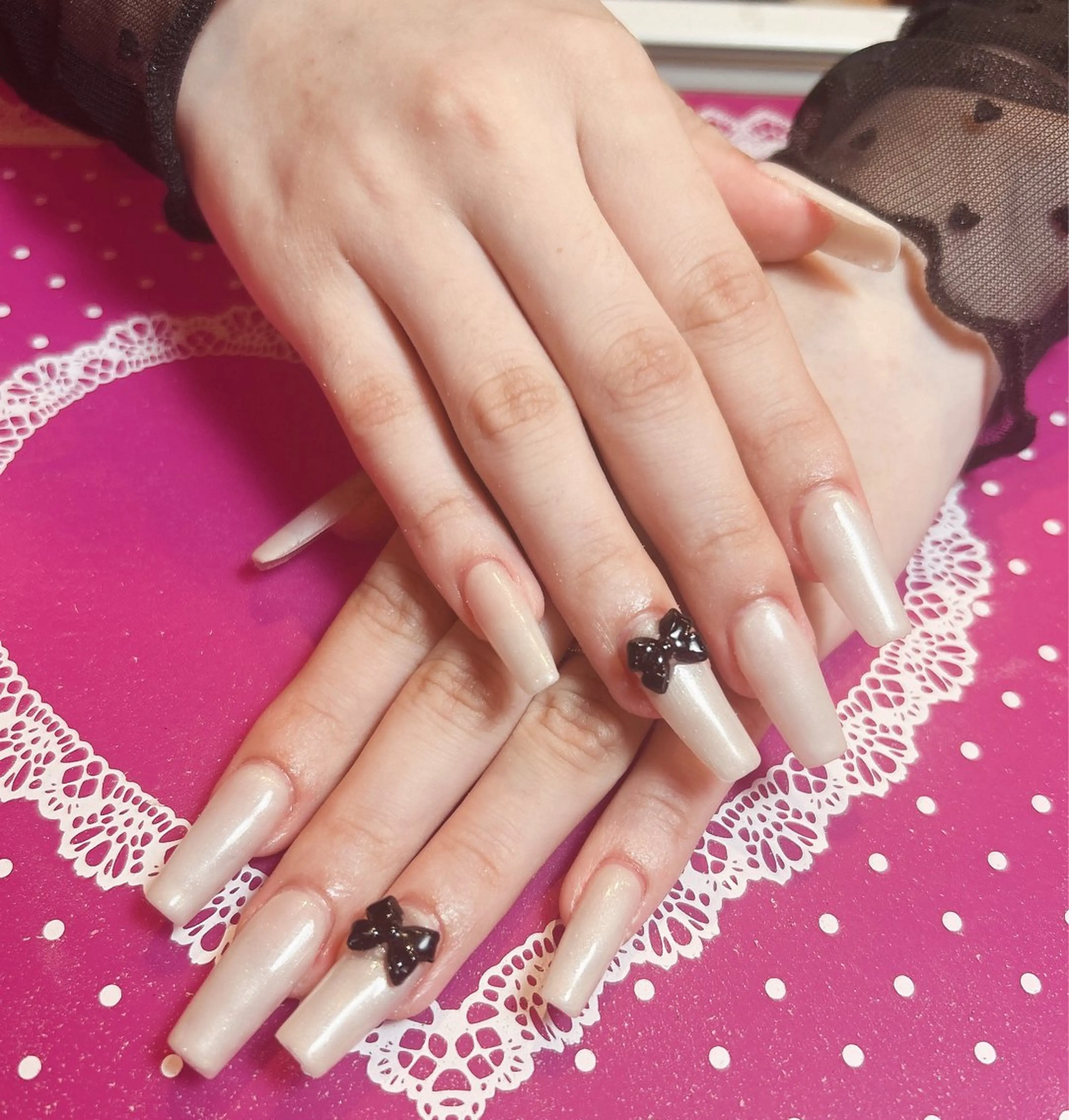 ネイル ワンカラーネイル ハンドネイル ピンキー 池田公園店のネイルデザイン