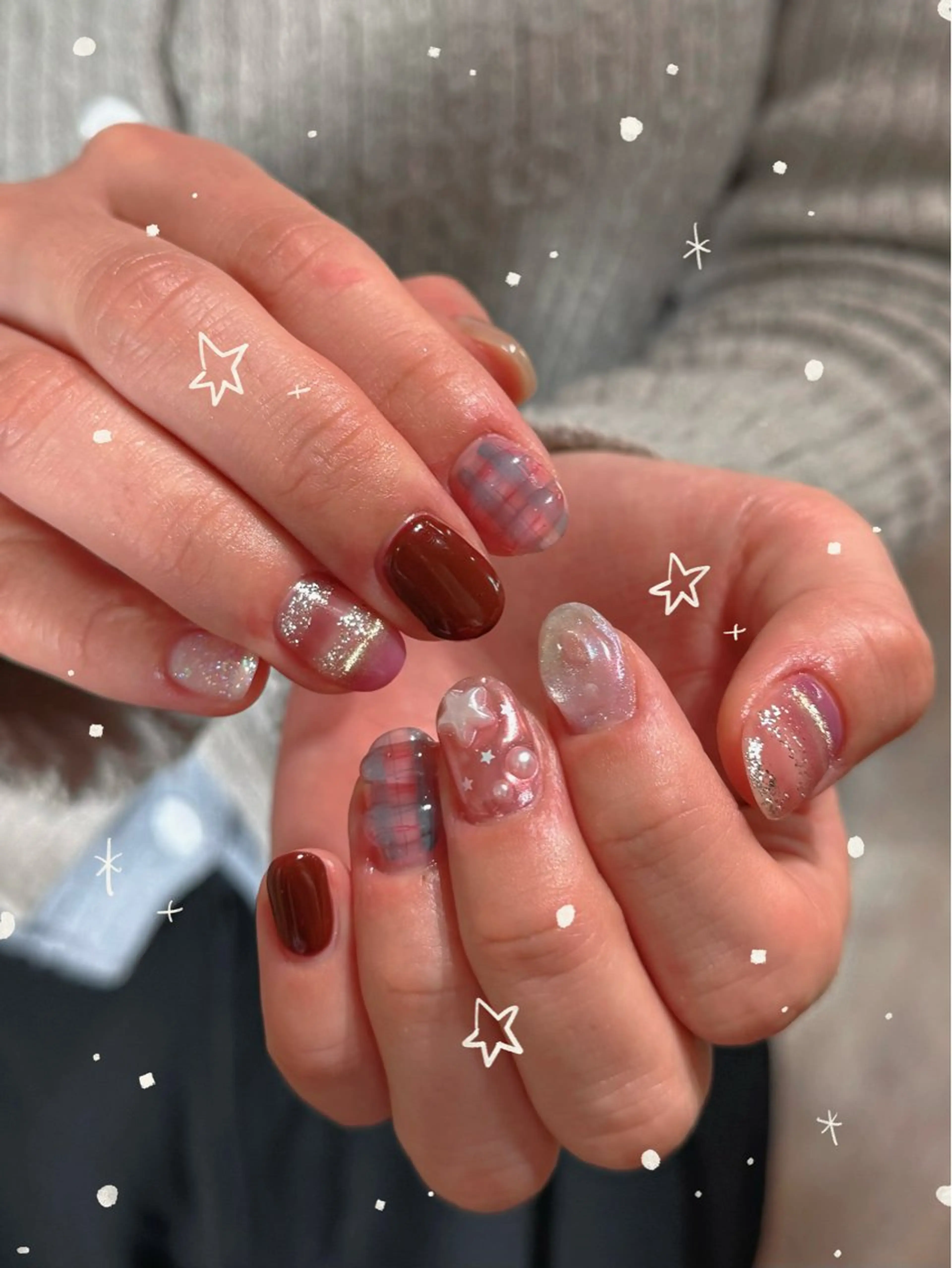 ネイル kanami 🍒⸝⋆のネイルデザイン