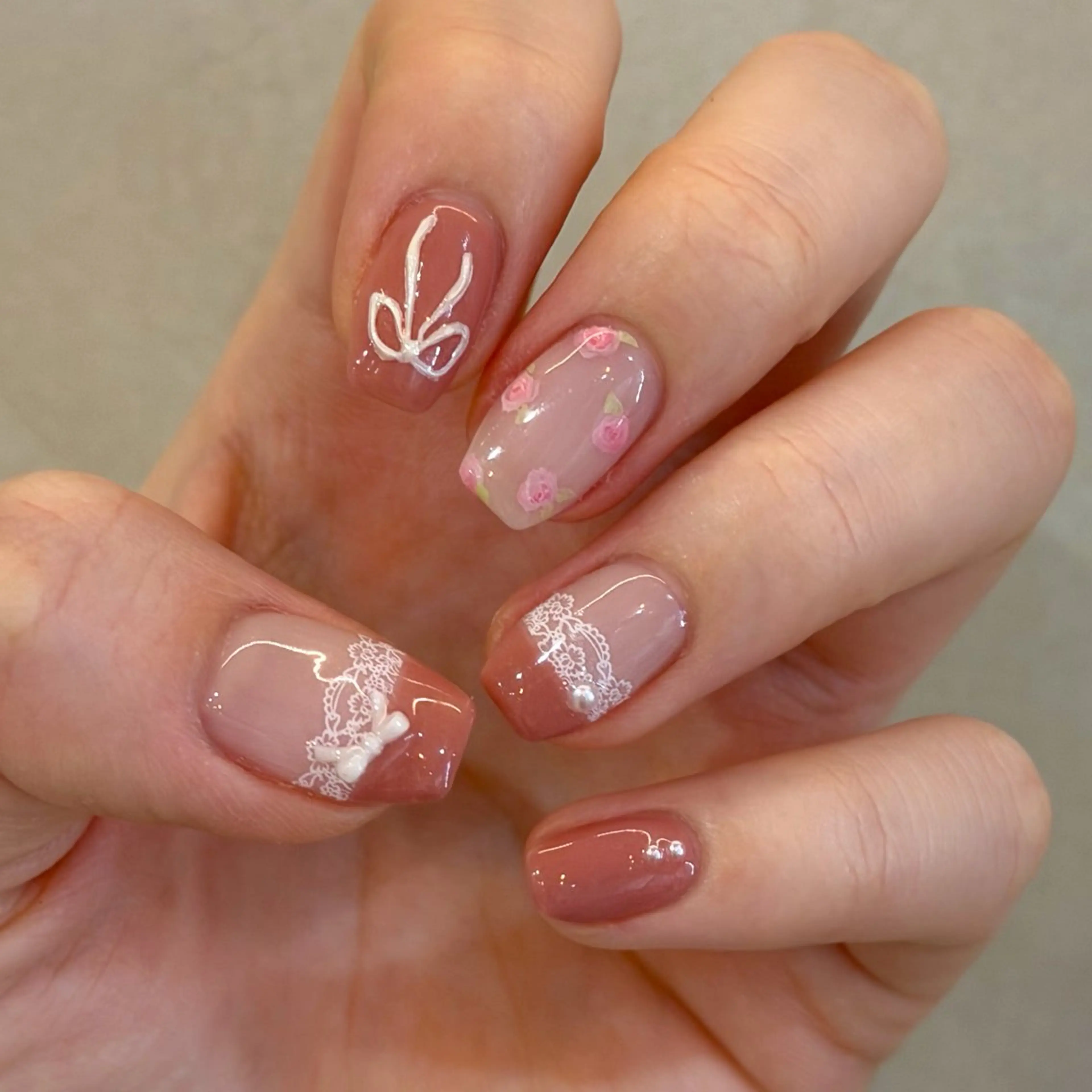 ネイル ハンドネイル 4/2🈳あり✧* ayanaのネイルデザイン