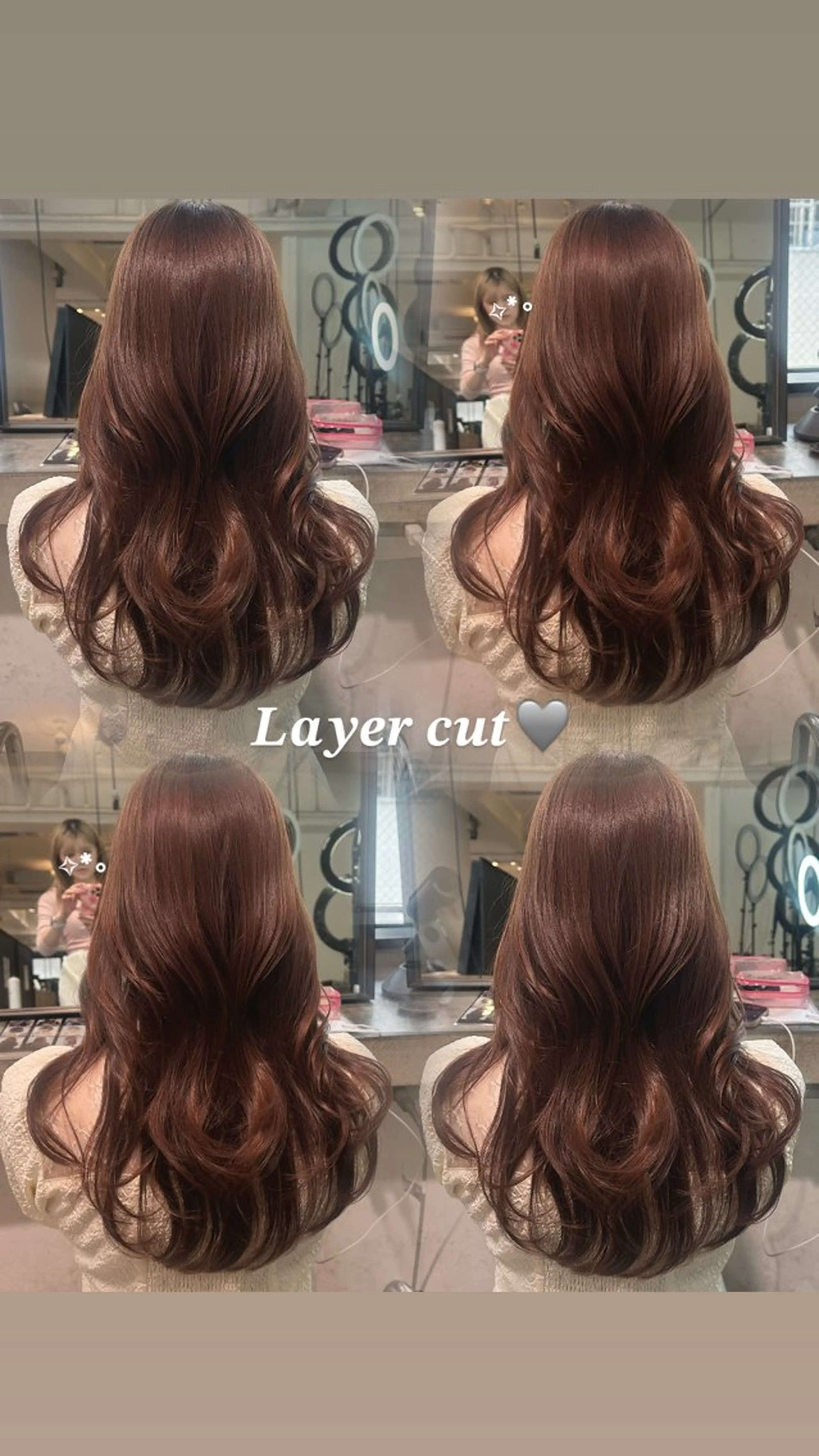 ロング カラー りこ/新宿 /大人ガーリーヘアのヘアスタイル