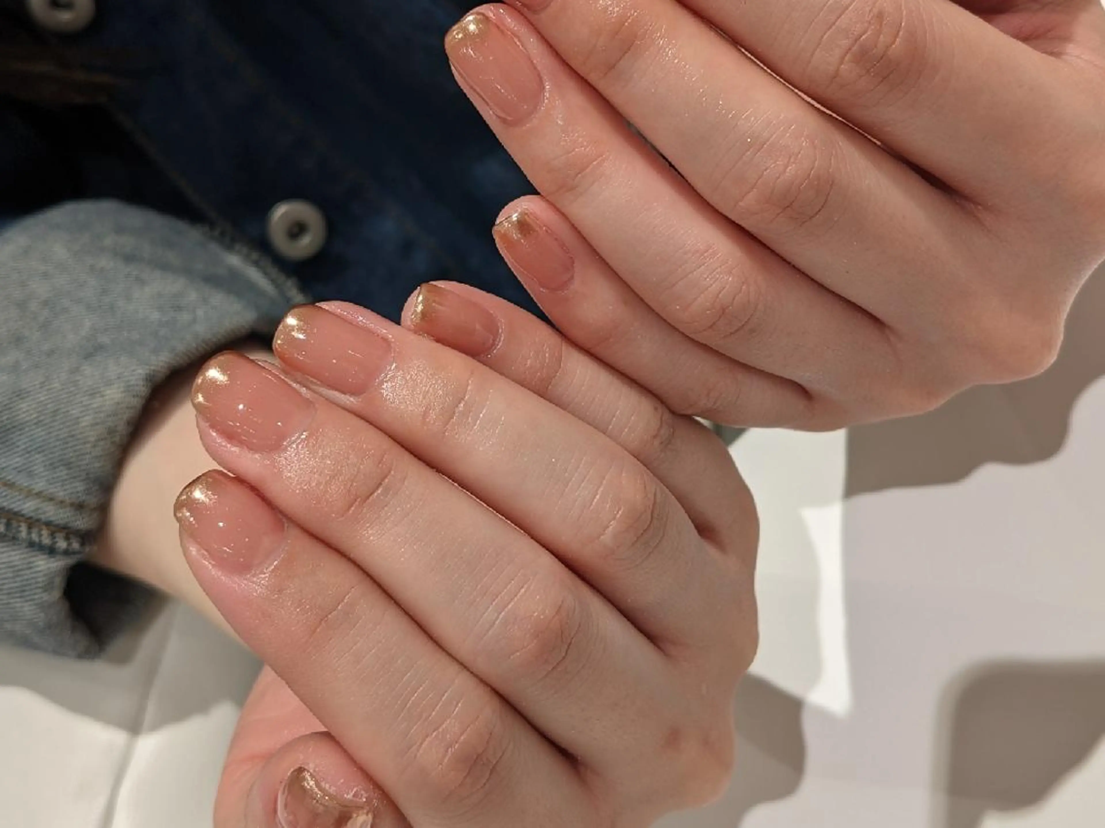 ネイル グラデーション ミラーネイル shimizu yuuのエステ・リラクイメージ