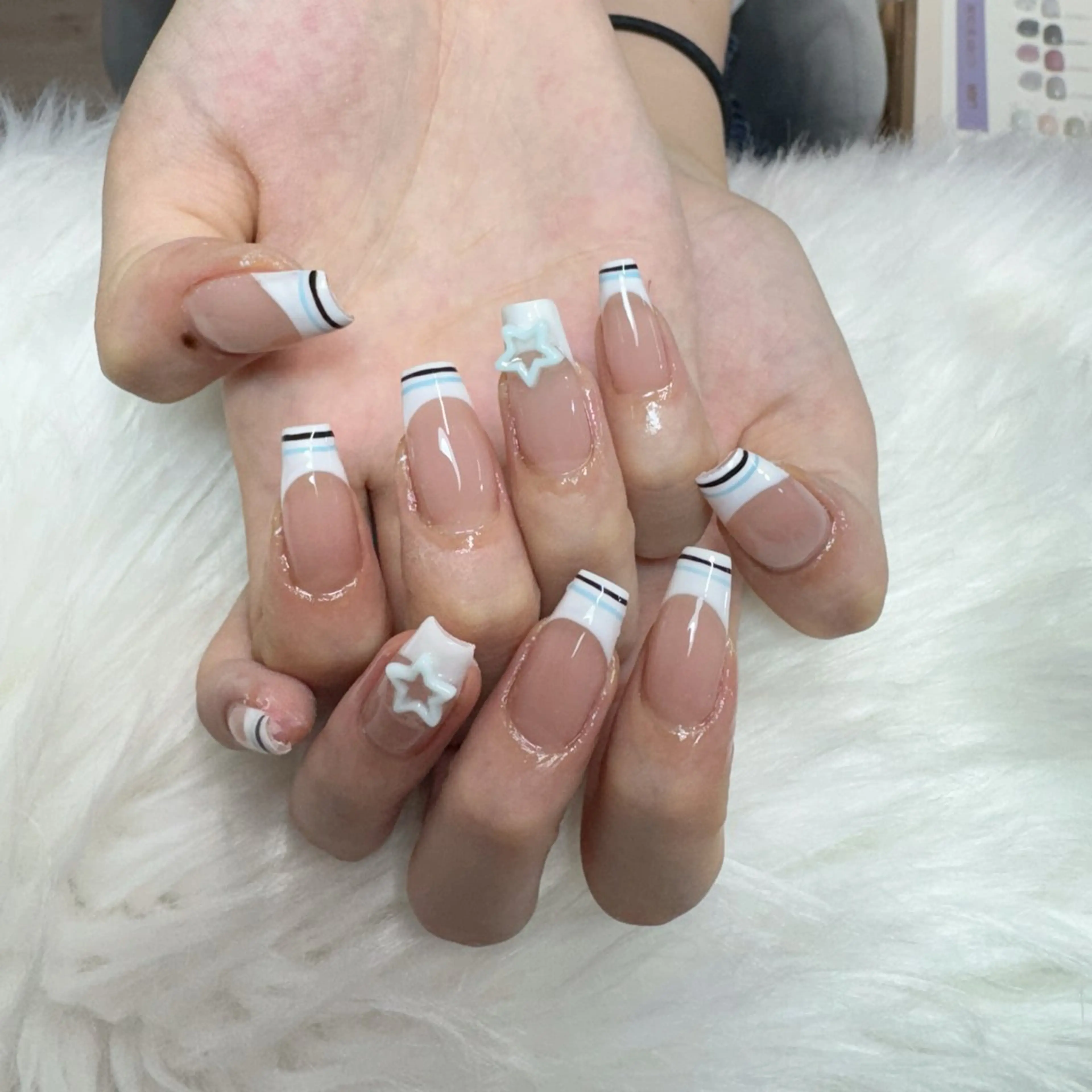 ネイル ハンドネイル 🎀 Lemode ワンホンネイル🎀のネイルデザイン