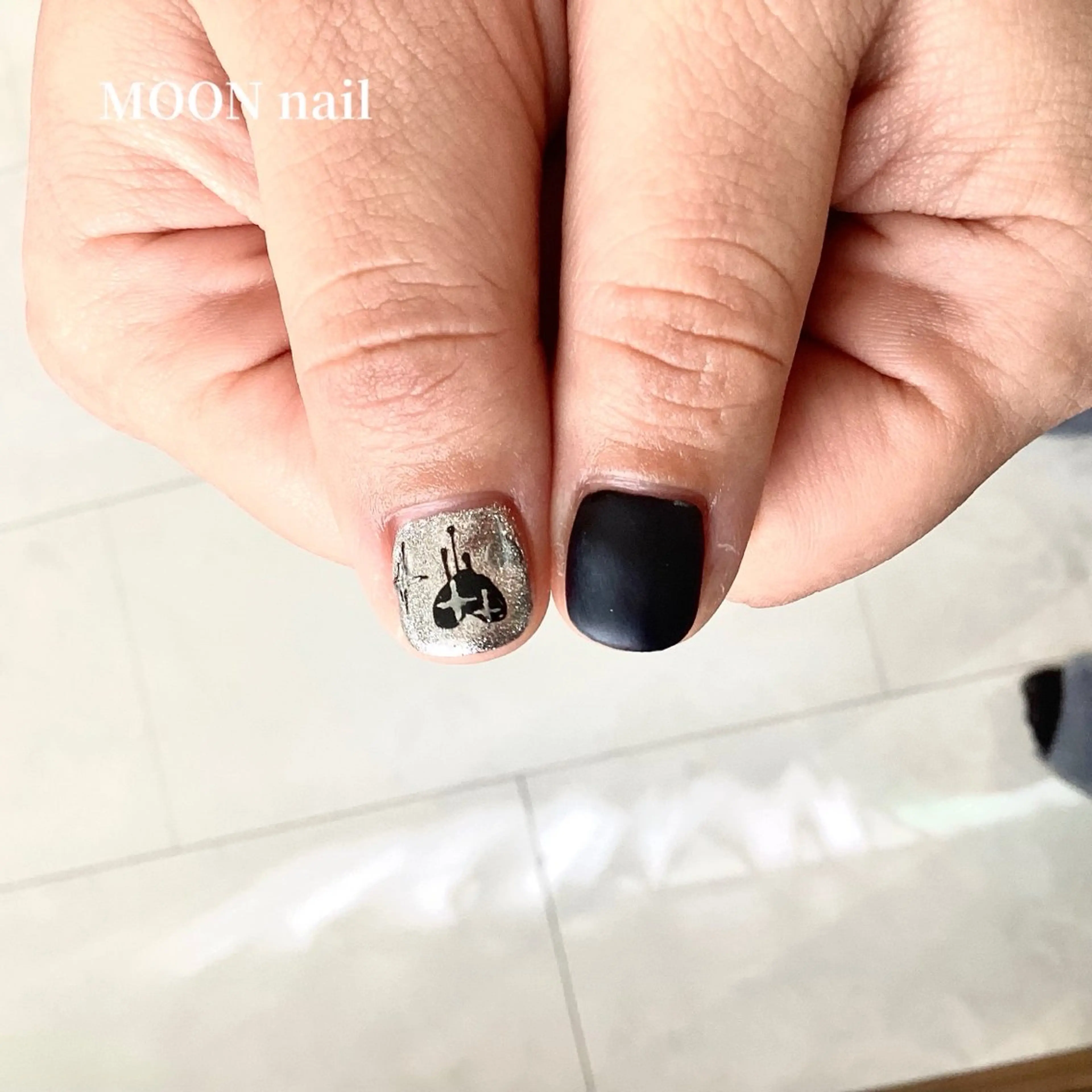 ネイル マットネイル 浦添 MOON  nailのネイルデザイン