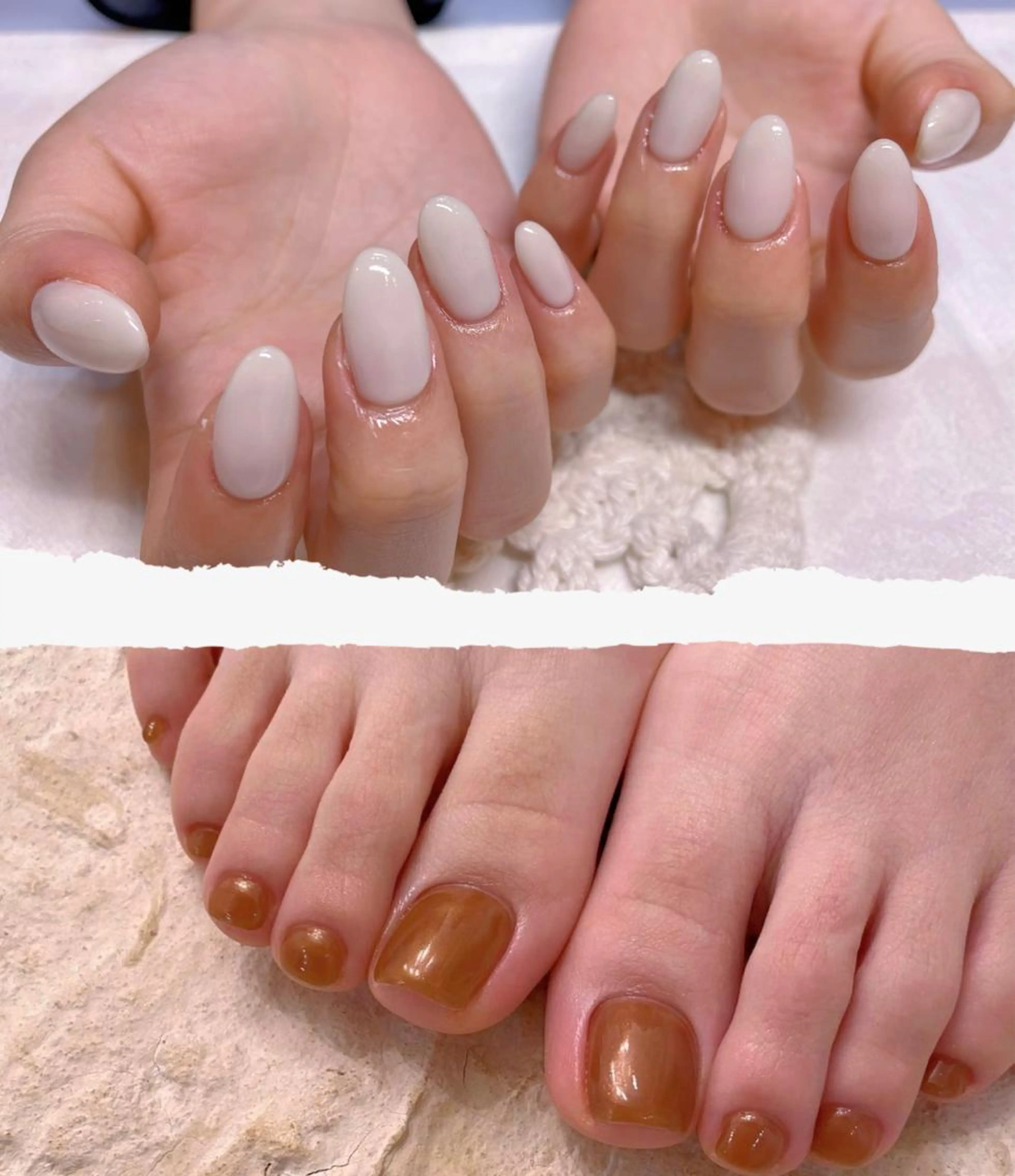 大人気セット✨ハンドフットワンカラーネイル💖フットバス付き🫧の写真