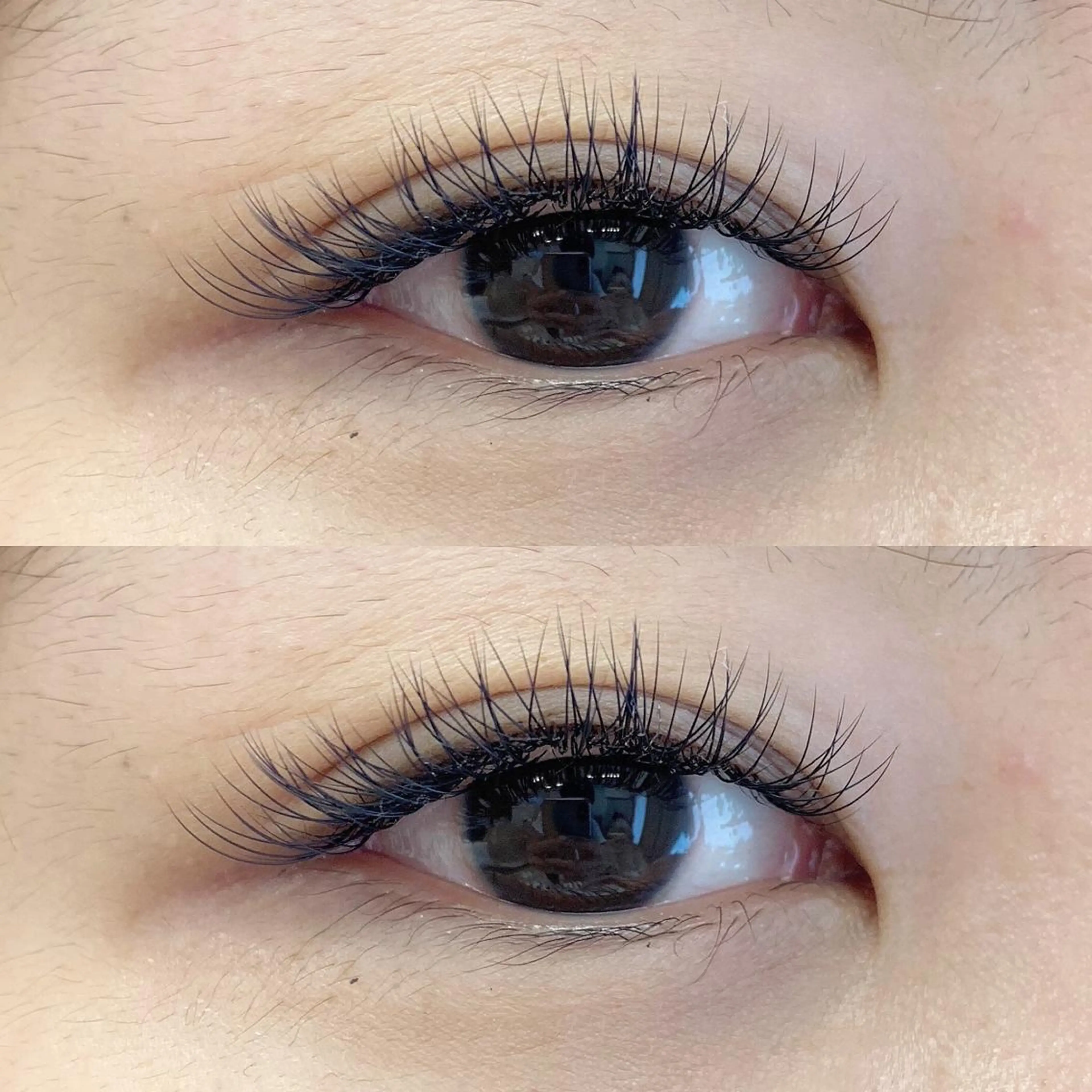 マツエク・マツパ 目尻長め アップワードラッシュ garlandeyelash所属・新中 茉莉香の眉毛・アイブロウイメージ