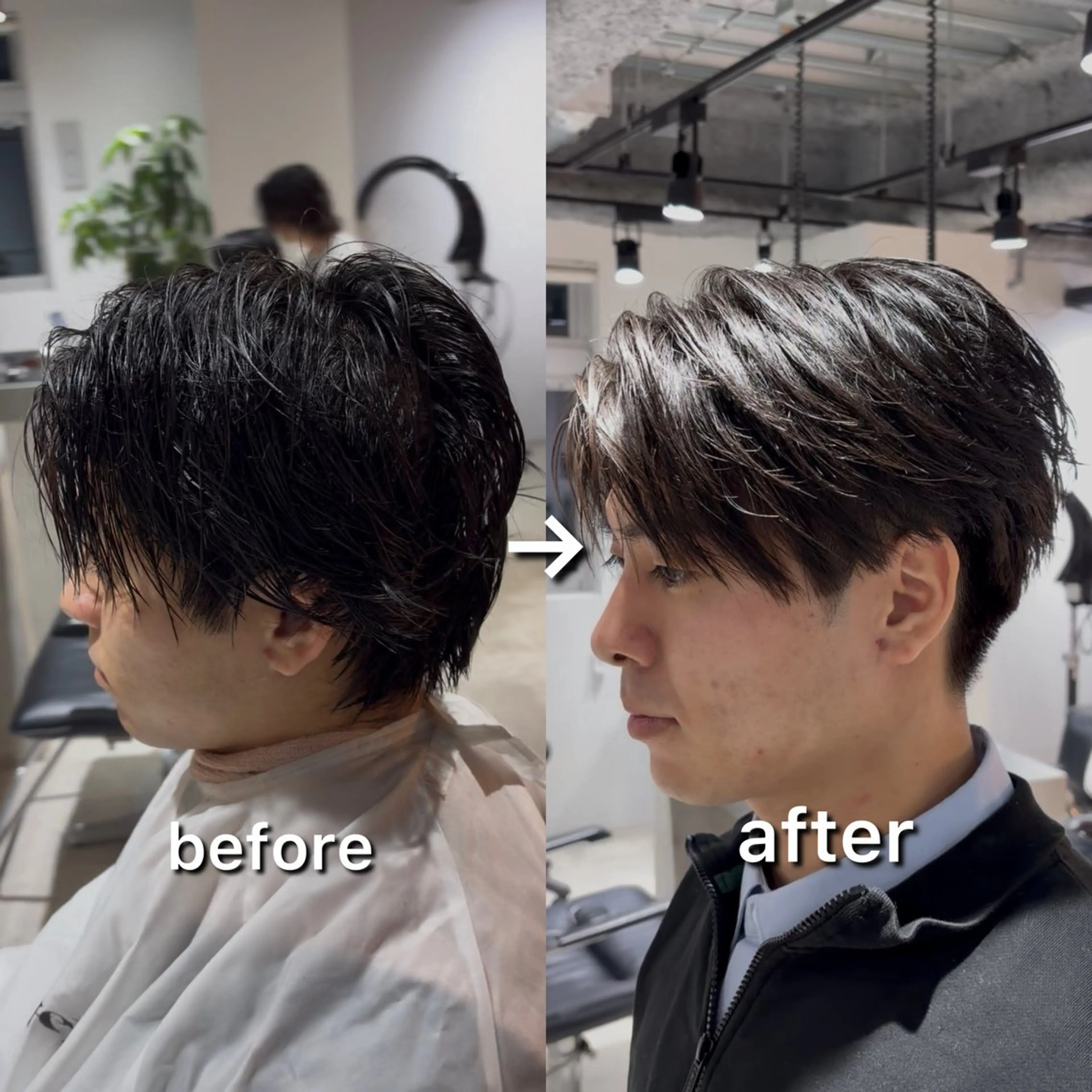 ショート メンズ ショートヘア Dover中野✂︎ メンズ美容師島村祐輝のヘアスタイル