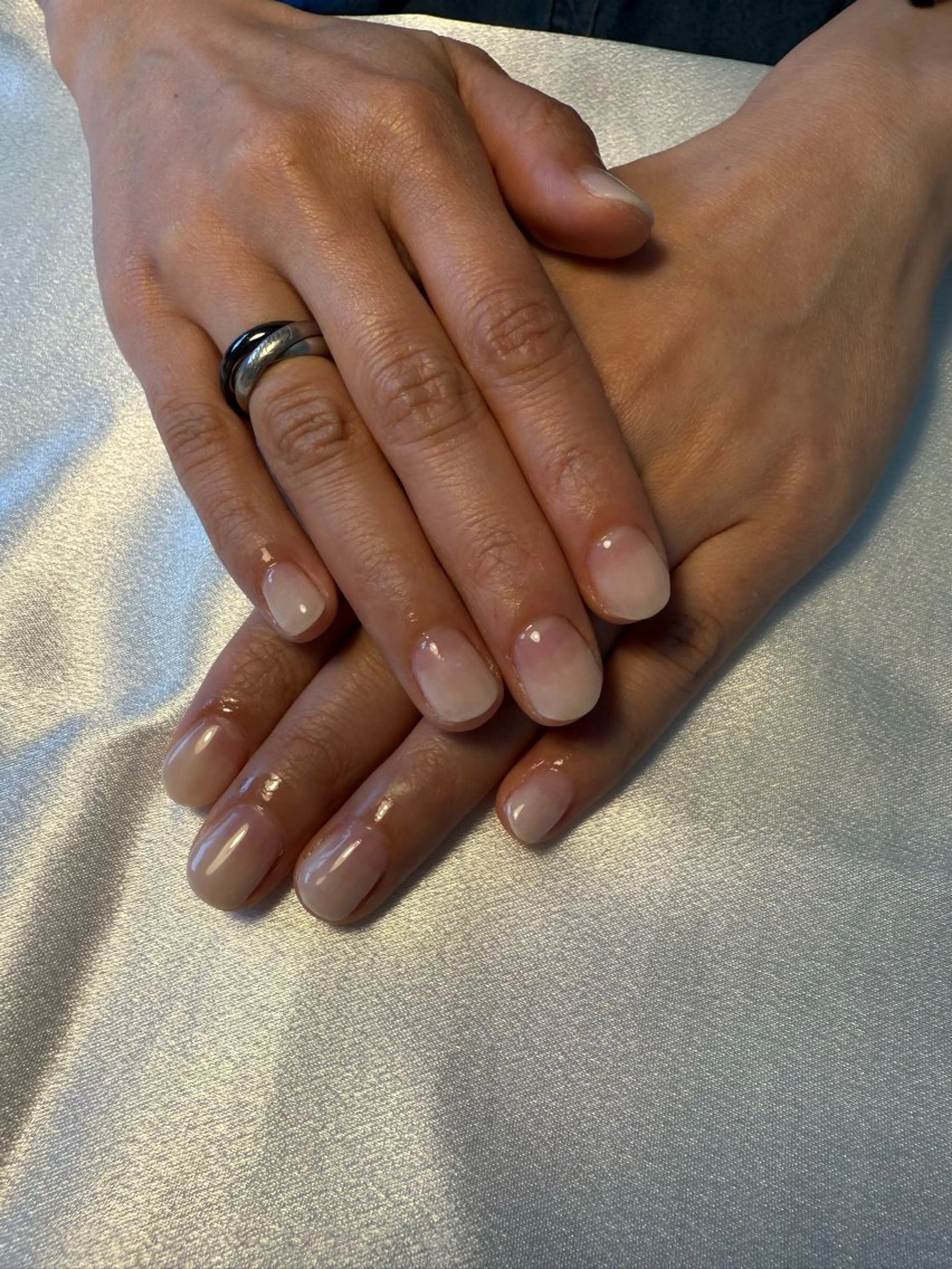 ネイル フットネイル グラデーション シンプルネイル nail salon Estelleのネイルデザイン