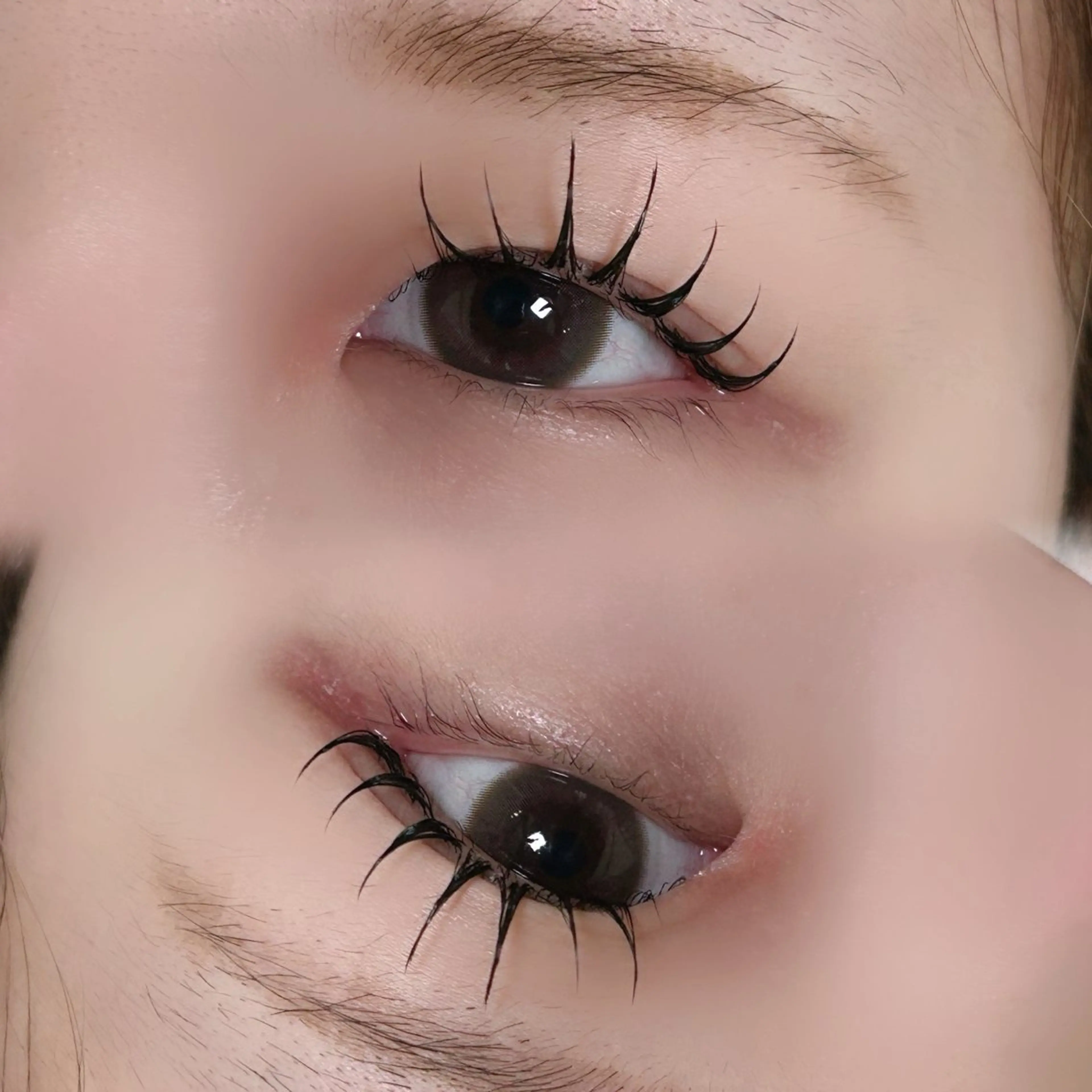 マツエク・マツパ 一重×まつ毛パーマ HANEUL💭 ⟡.·Amiのマツエク・マツパデザイン