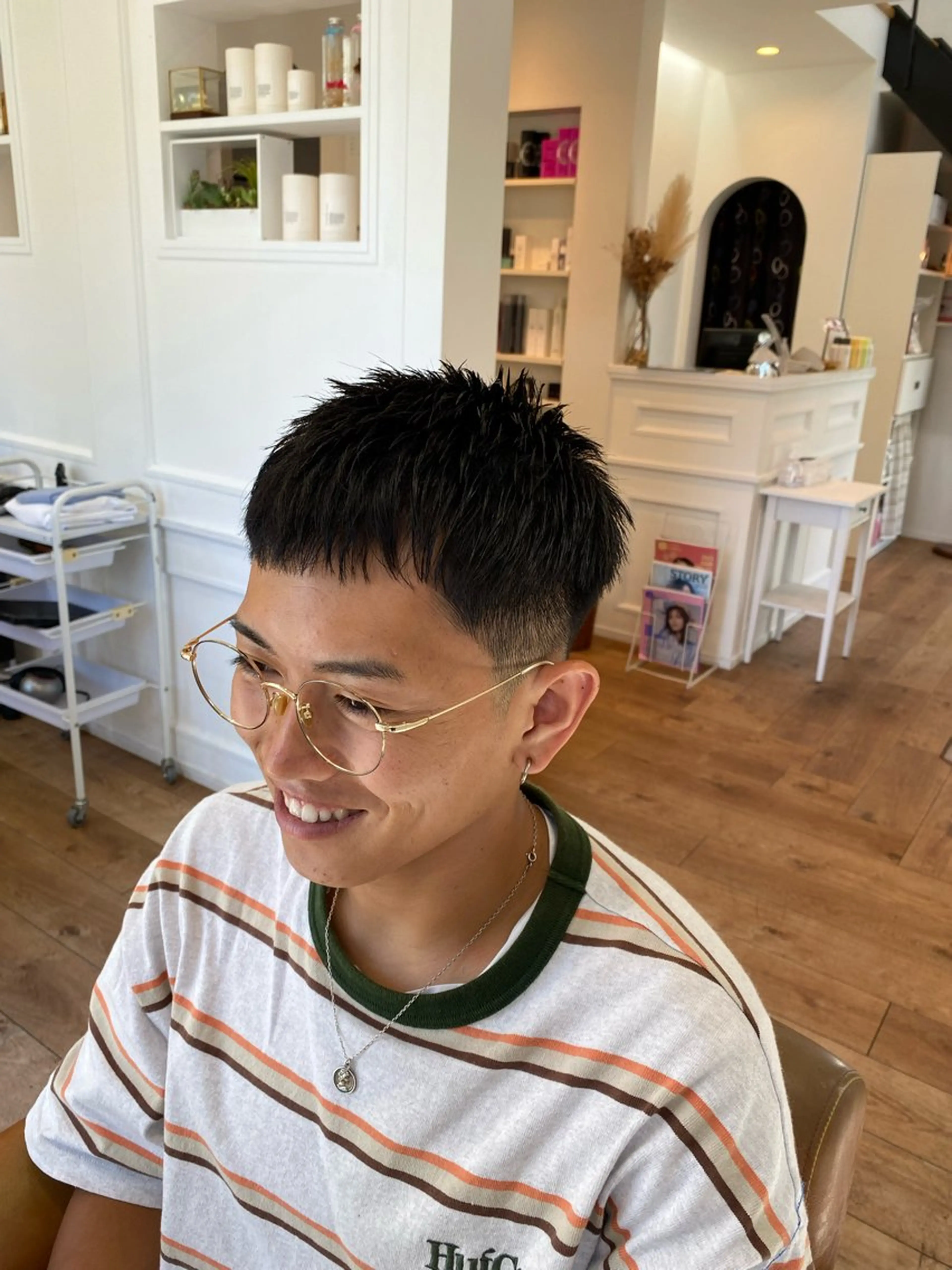 ショート メンズ 刈り上げ メンズベリーショート ベリーショート ショートヘア カット cyan 水川和馬のヘアスタイル