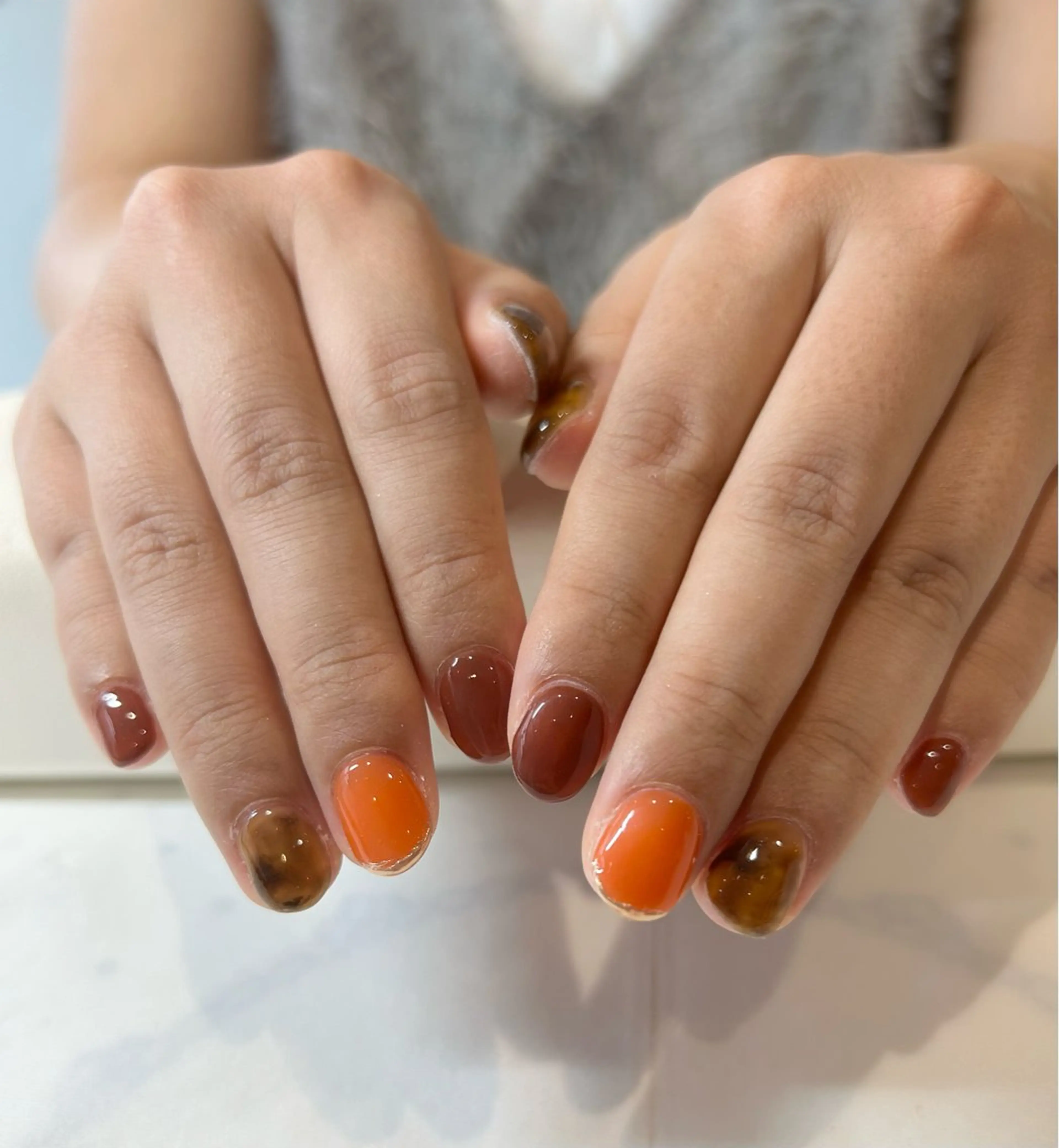 ネイル ハンドネイル 大橋 那月のネイルデザイン