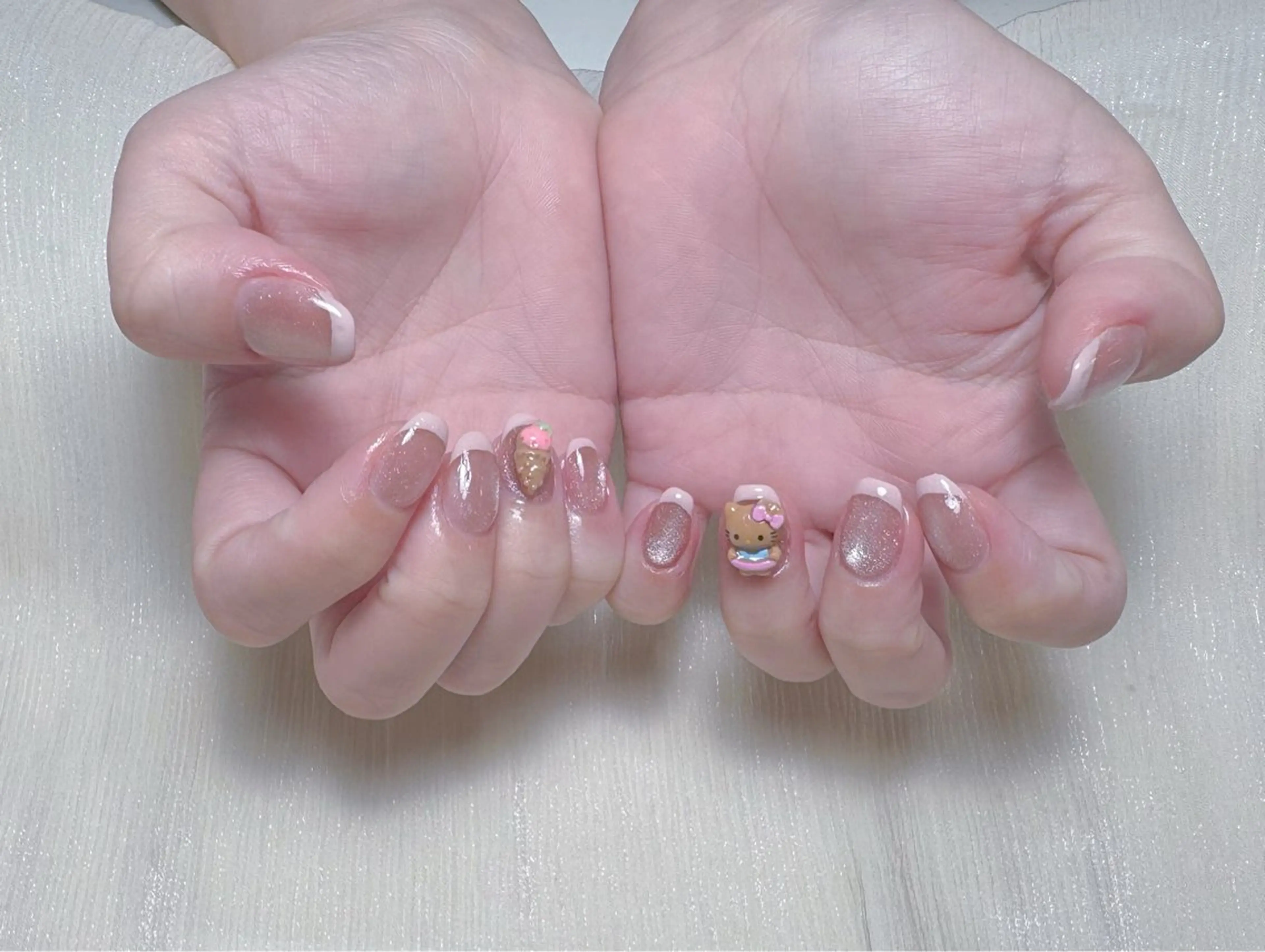 ❤️持ち込みデザイン (時間内でデザイン、大きいパーツ10本程度）の写真