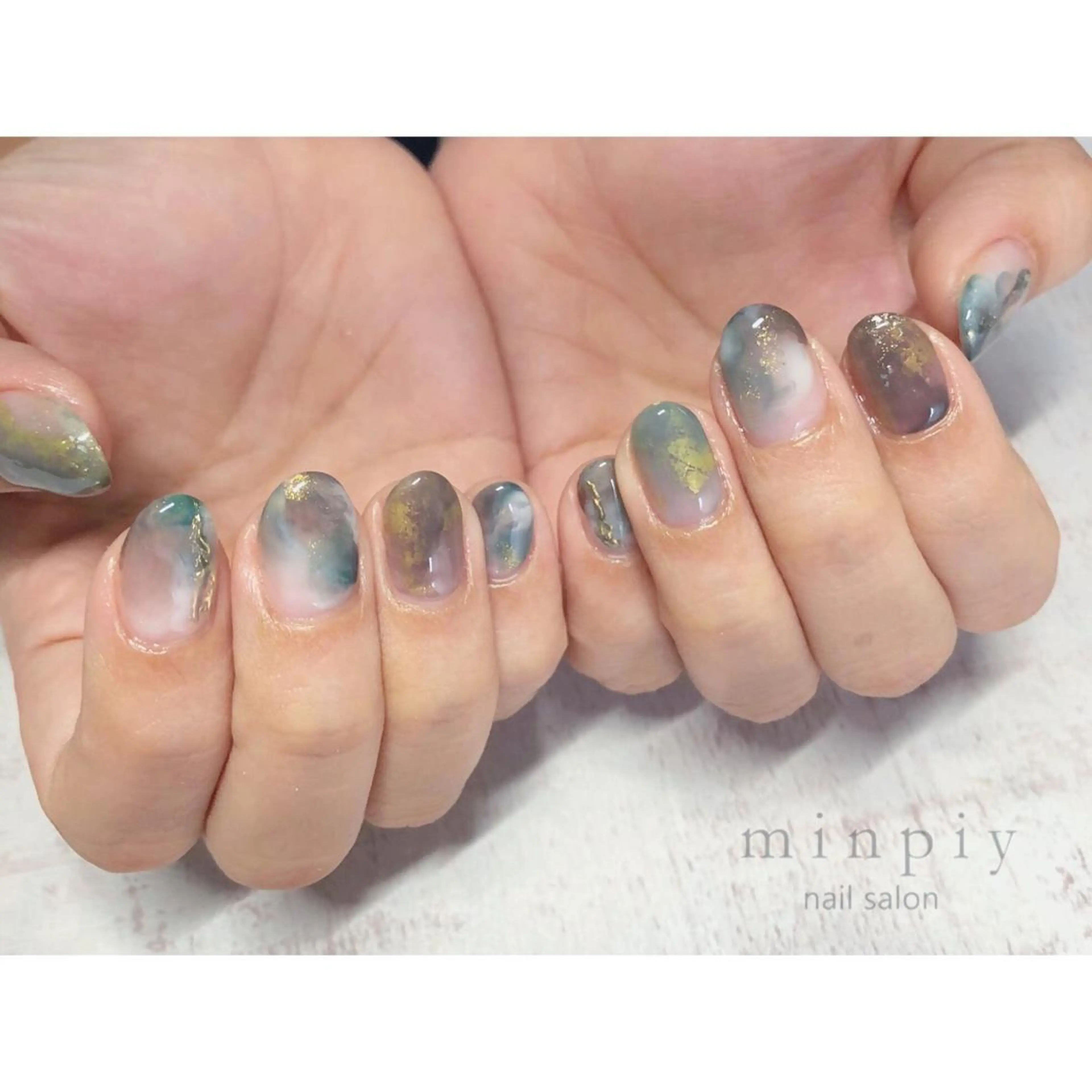 ネイル 𖡼 yumenoのネイルデザイン