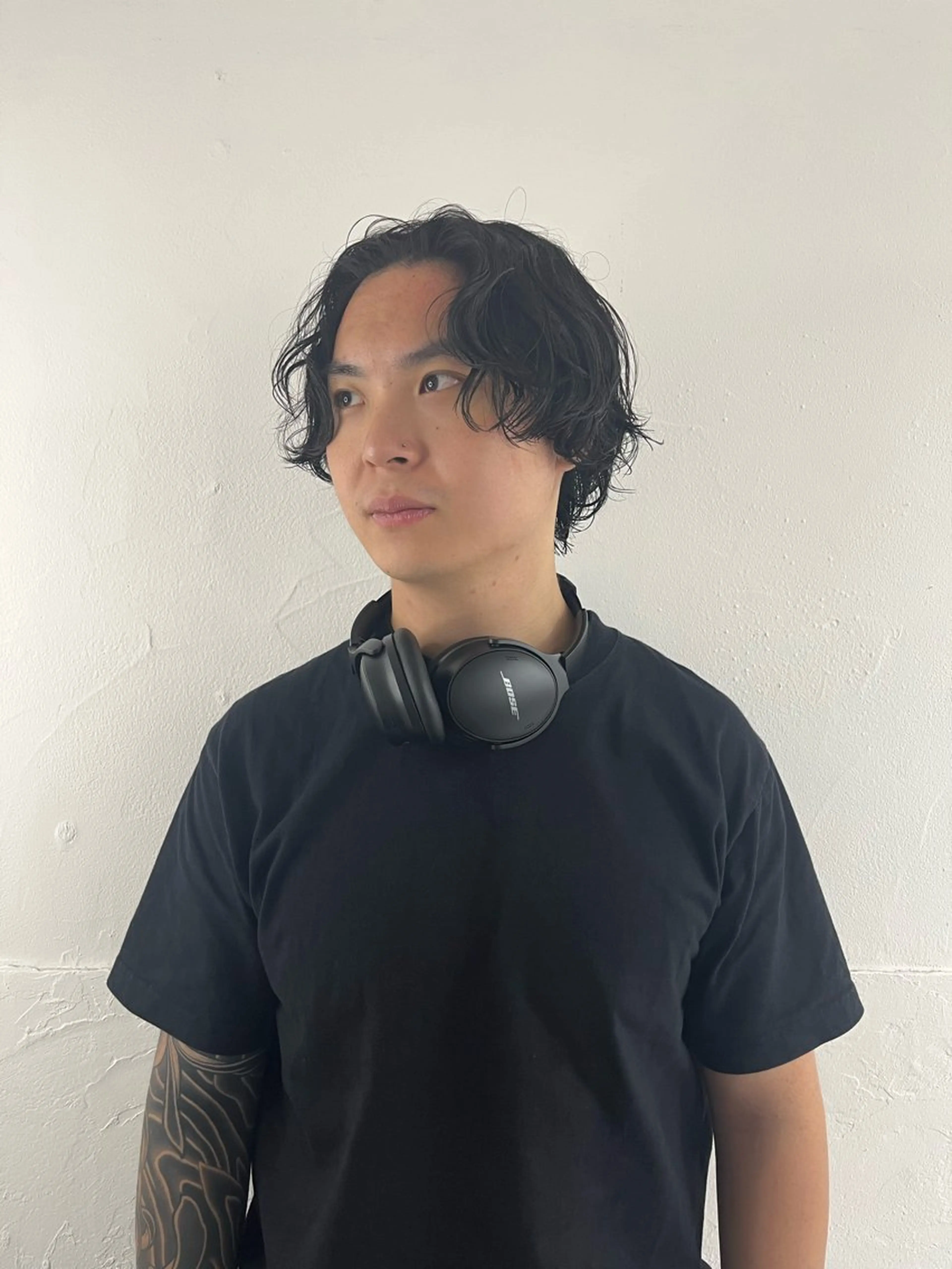 ショート カラー パーマ メンズ 🦠デザインカラー/ 魚瀬あおい🦠のヘアスタイル