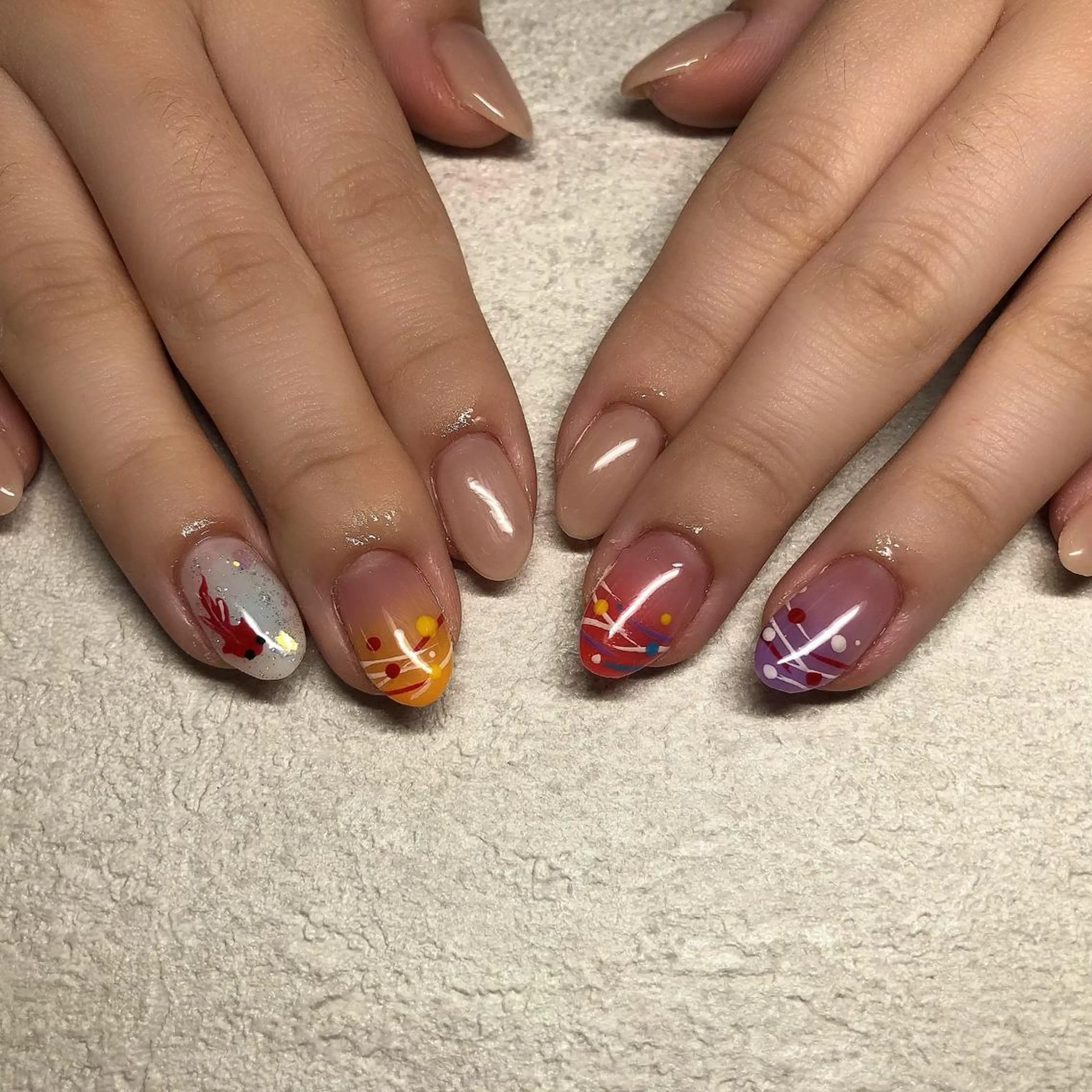 ネイル 持ち込み ハンドネイル 【Yappy🌈】 💖P-tanaのネイルデザイン