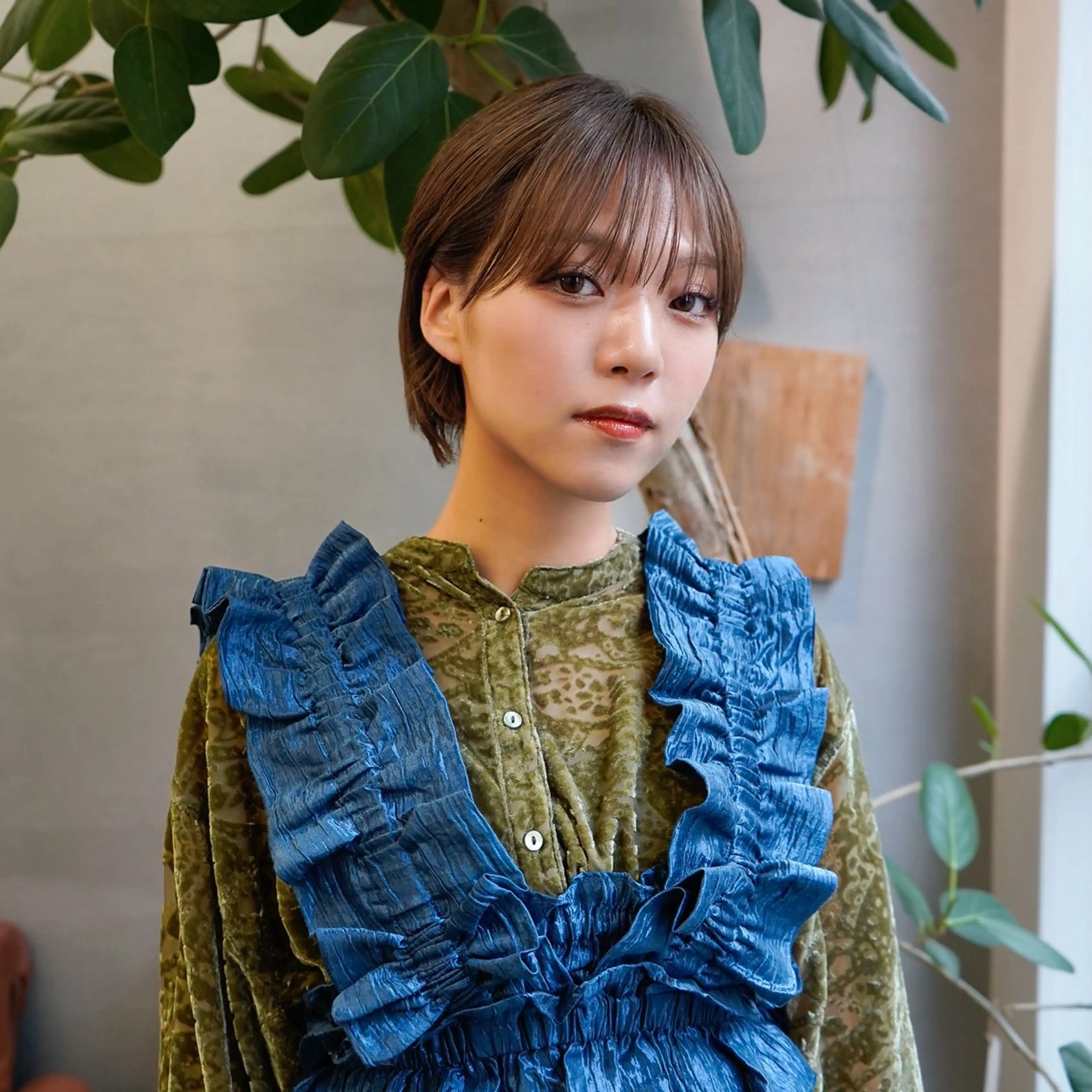 カット+ブリーチ無しダブルカラー+Aujuaトリートメント（学生割引あり）の写真