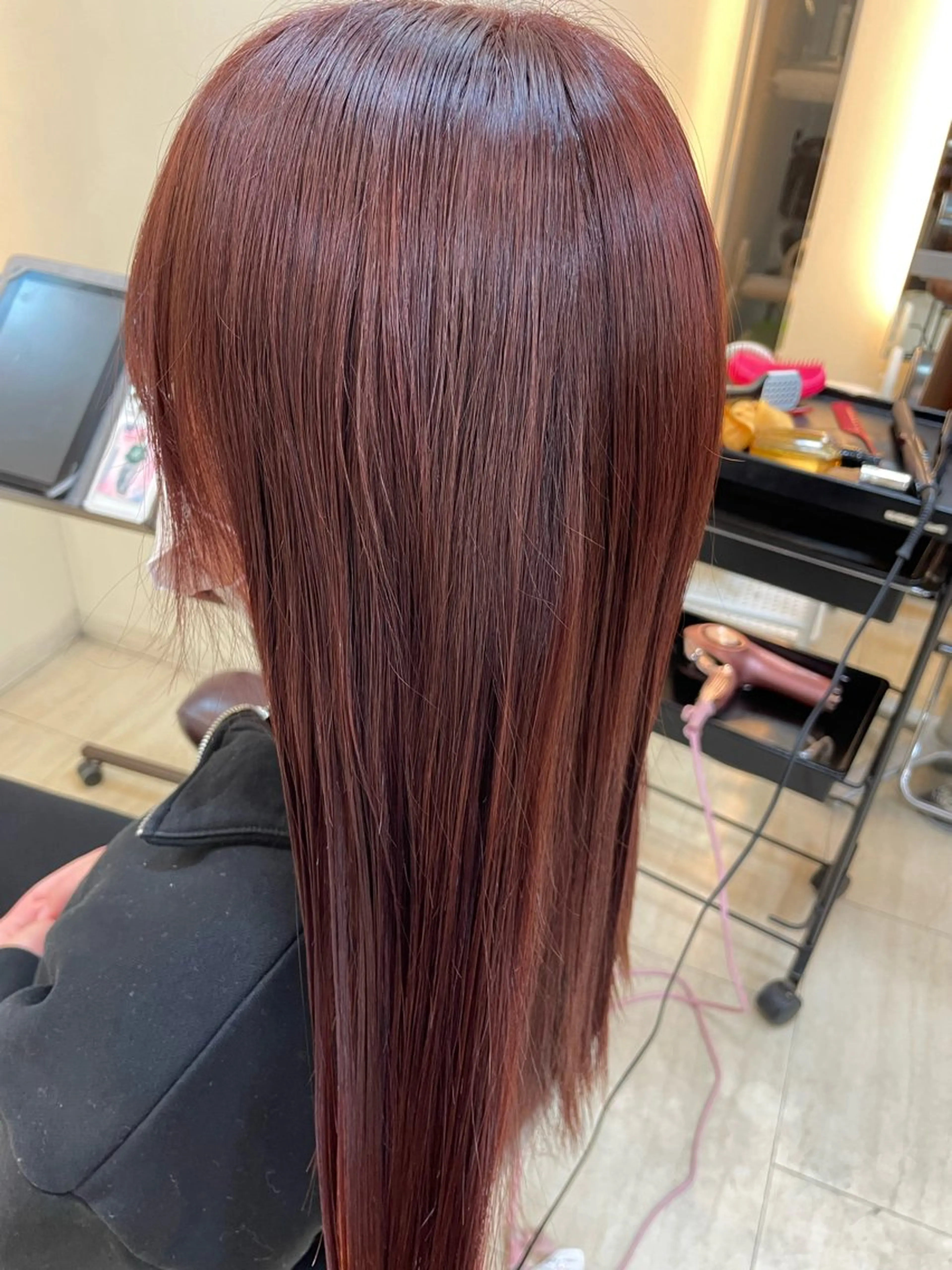 ロング カラー 東田 篤希のヘアスタイル