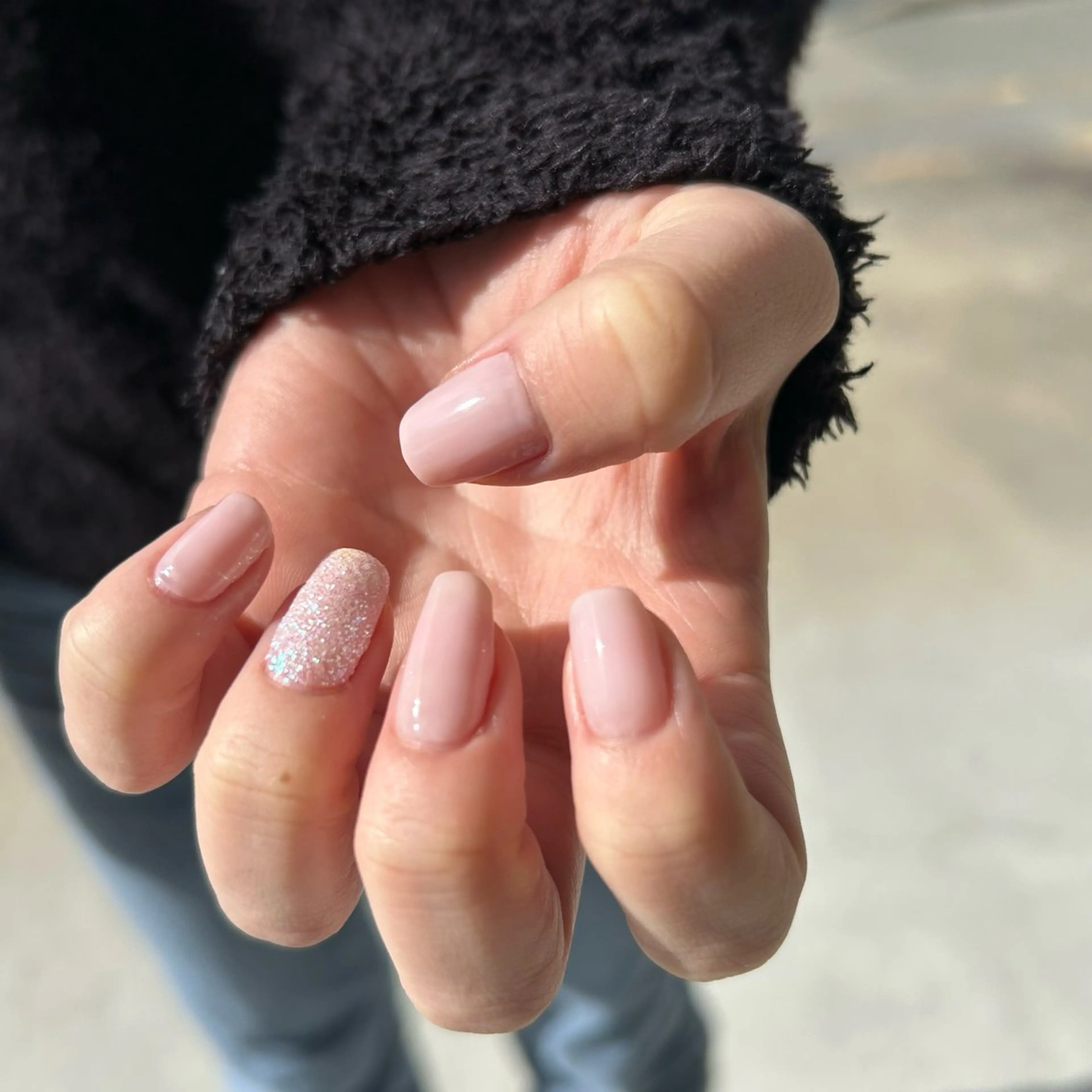 ネイル アートネイル ワンカラーネイル セプトアカデミー 蔭山のネイルデザイン