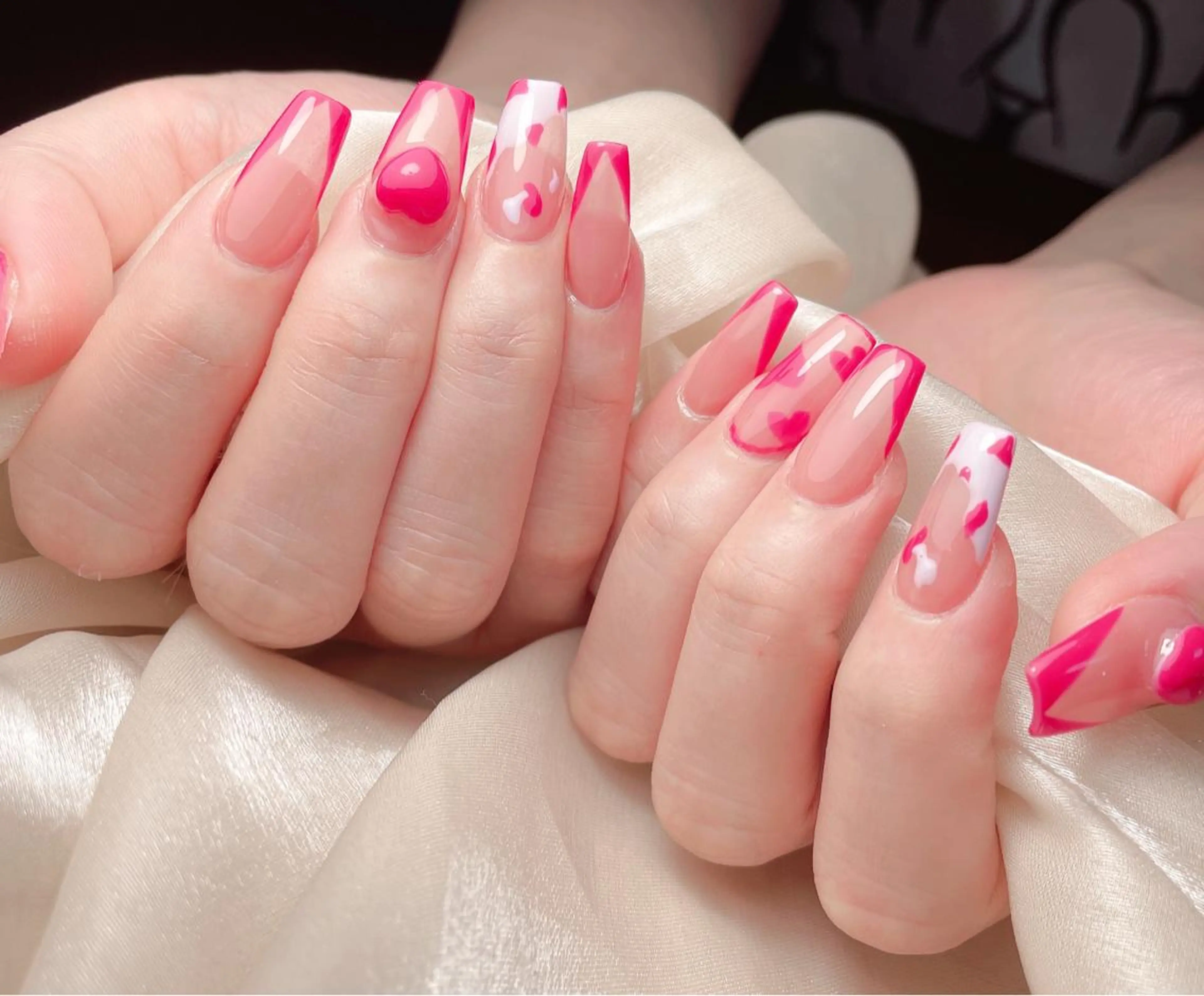 ネイル M🌷nail 長さだし専門店のネイルデザイン
