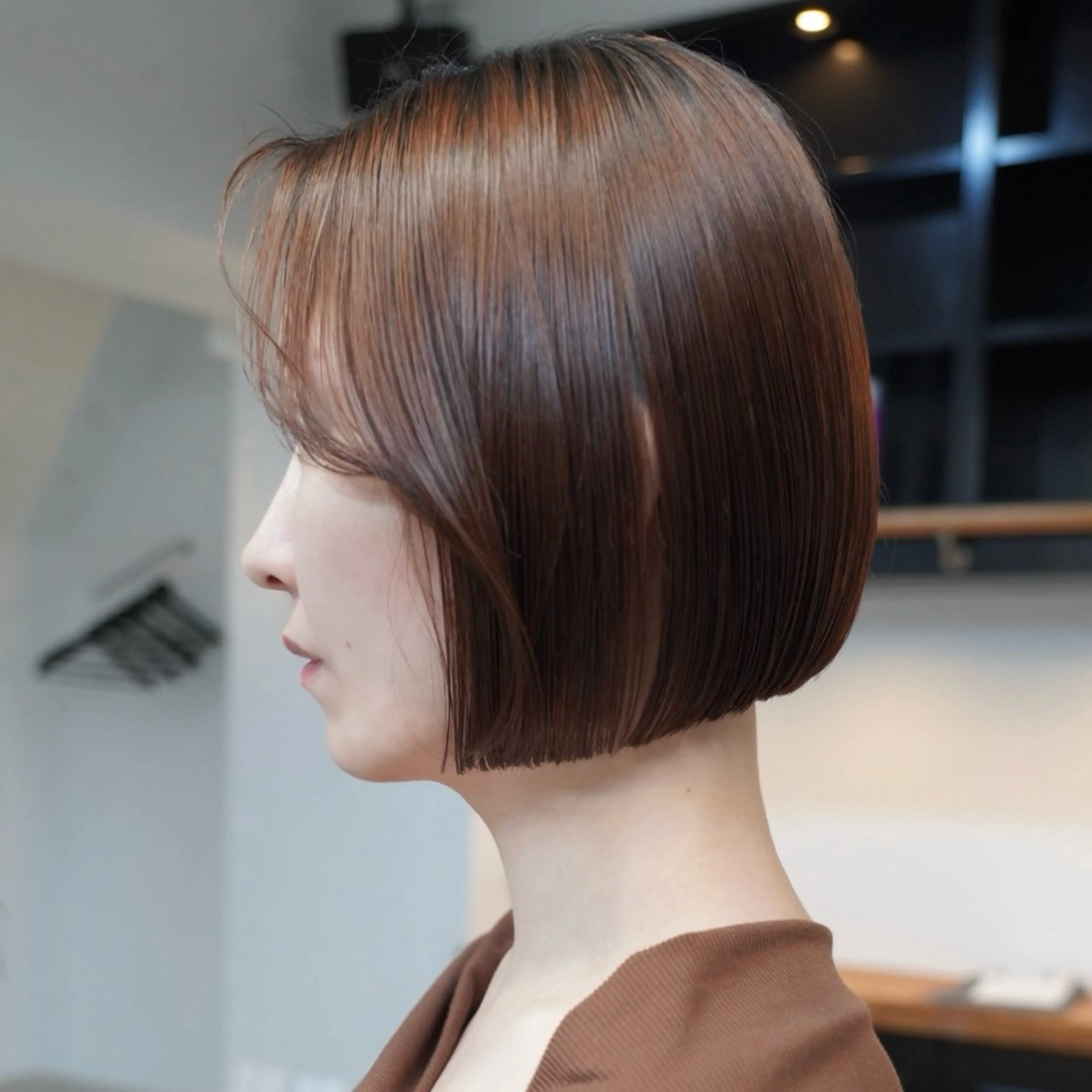 ショート カット トリートメント i.+FERiCIA.所属・ボブ／アンニュイ 🌷しだひめな🌷のヘアスタイル