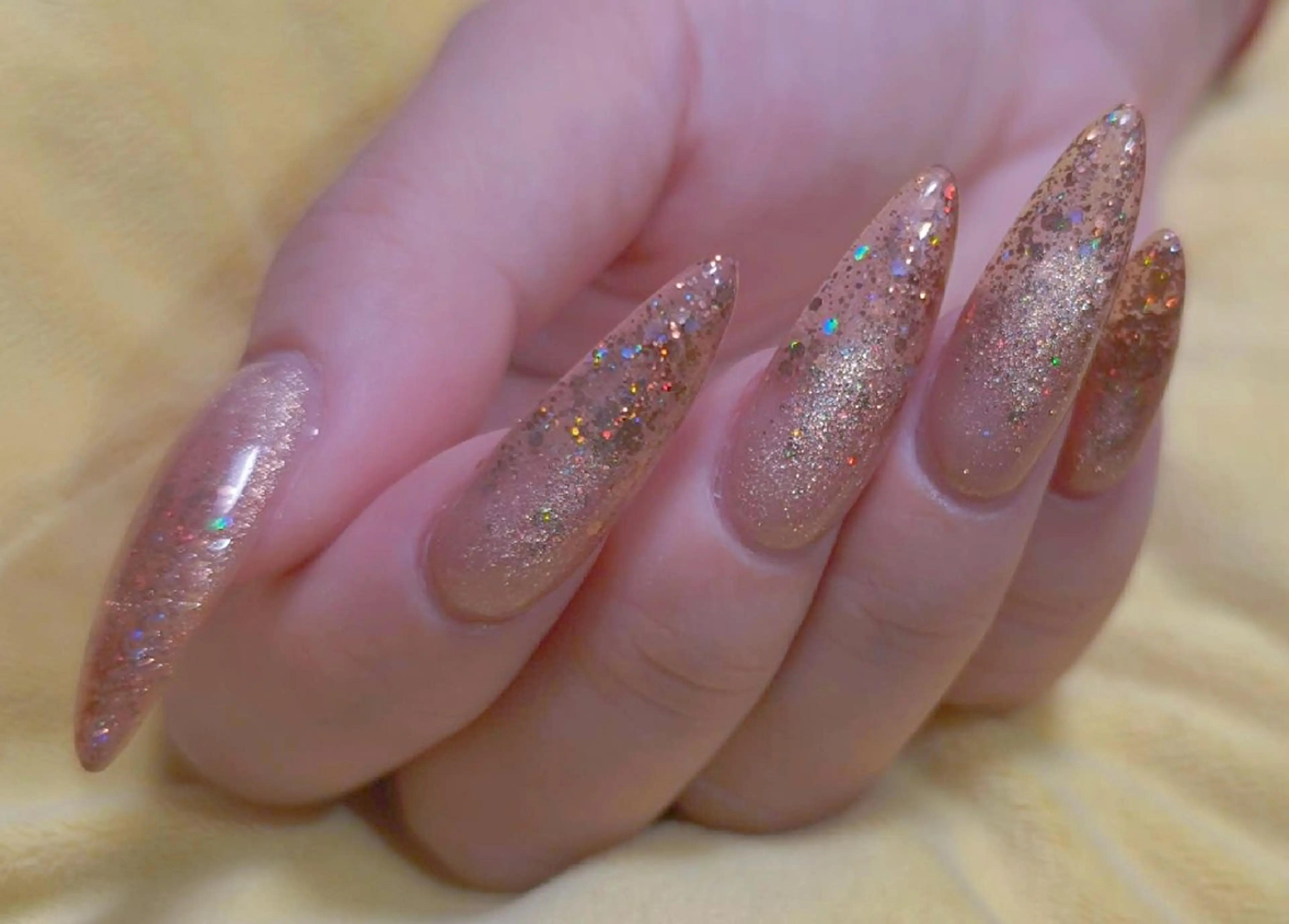 ネイル 長さ出し Omi beautyのネイルデザイン