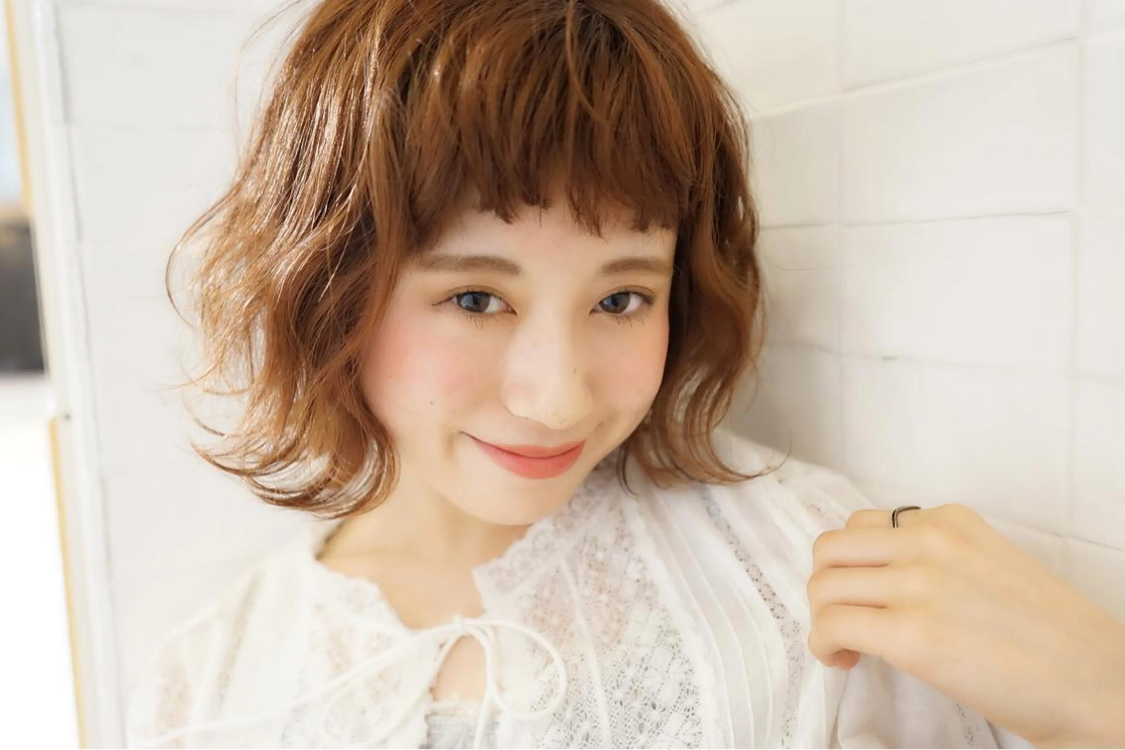 ミディアム ボブ 外ハネヘア 🌿椿 夢来🌿のその他イメージ