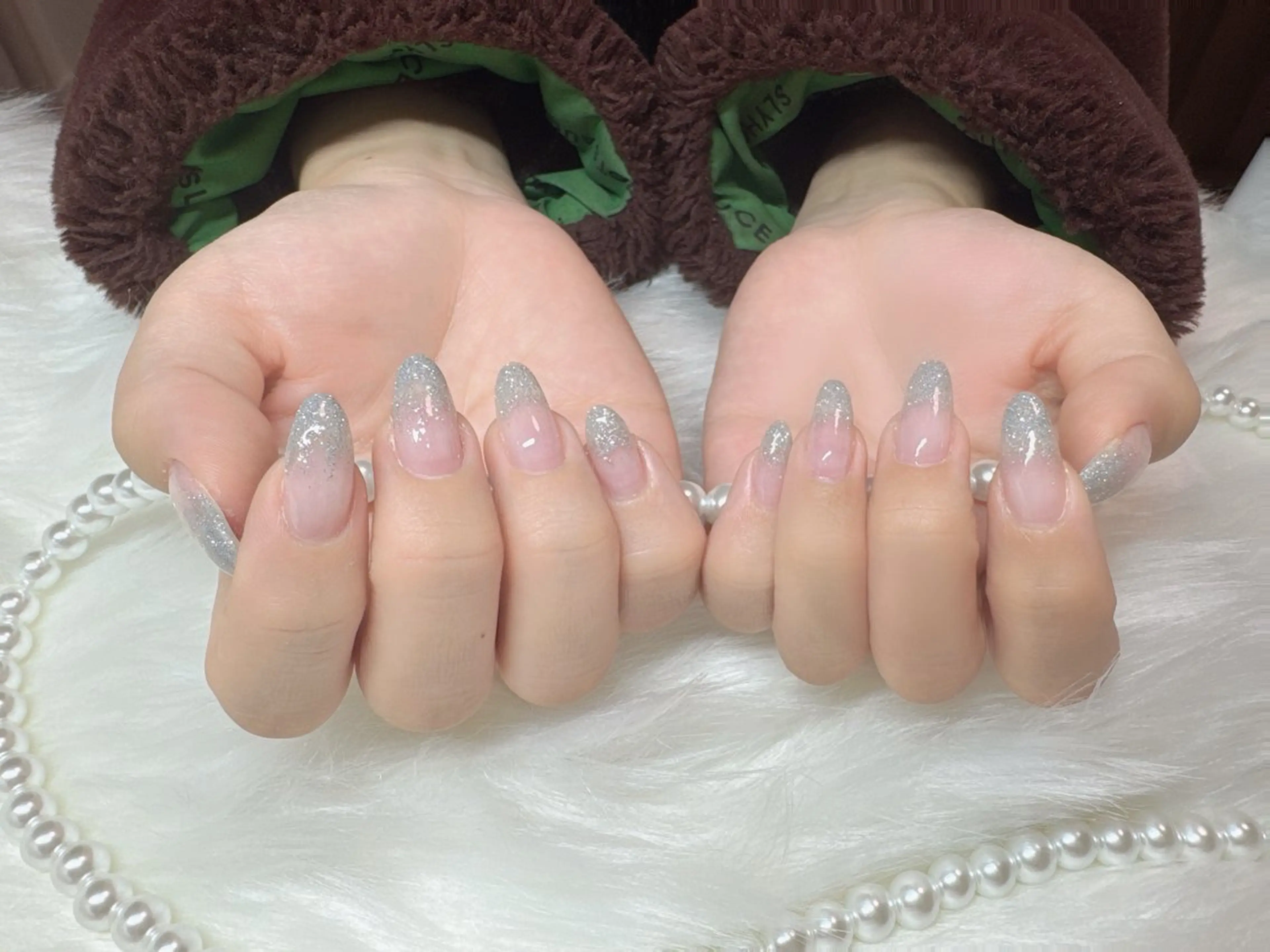 【オフ無料】ラメグラデーションの写真