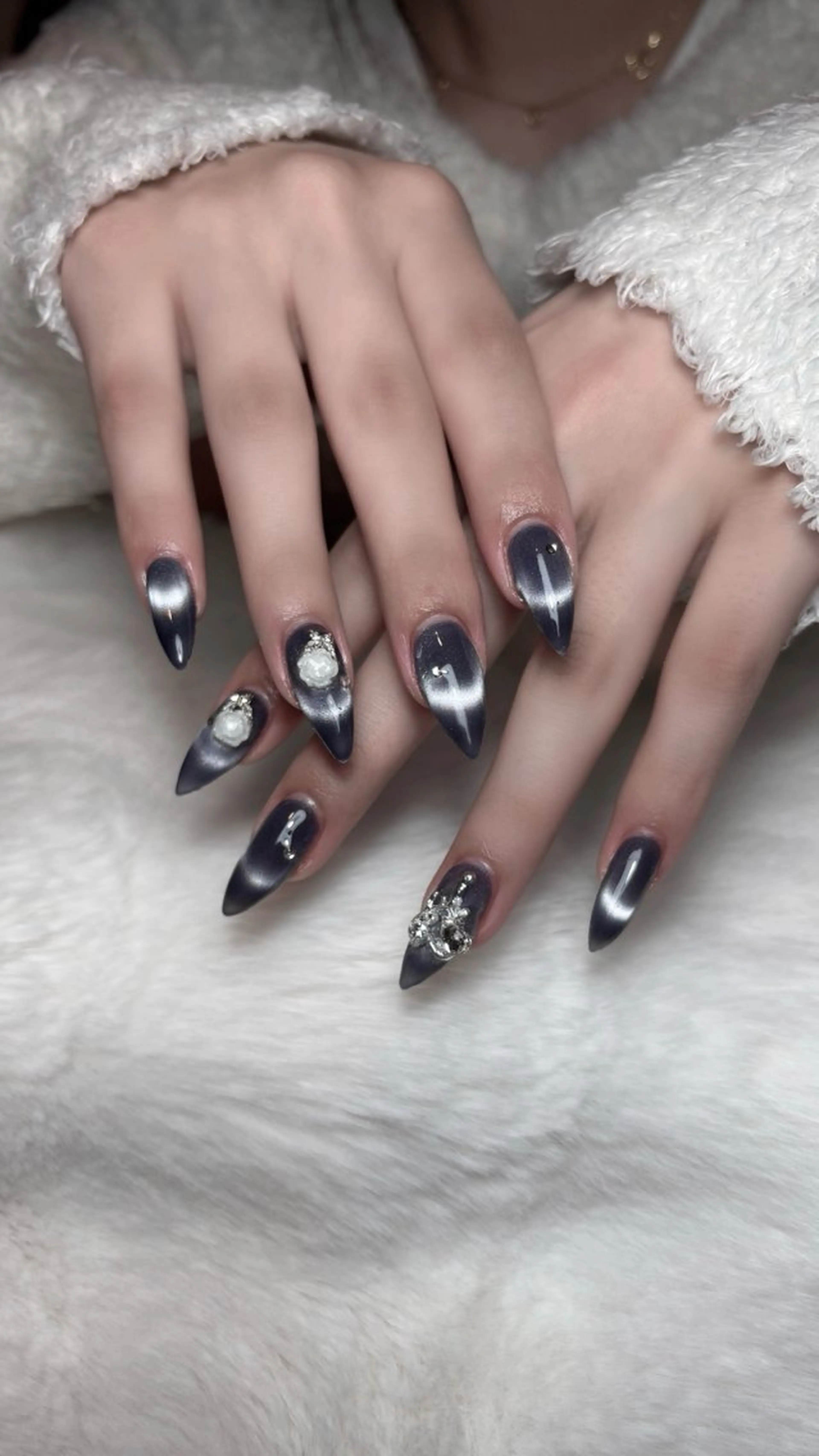 ネイル ハンドネイル 名古屋ワンホンネイル 沙理亜のネイルデザイン