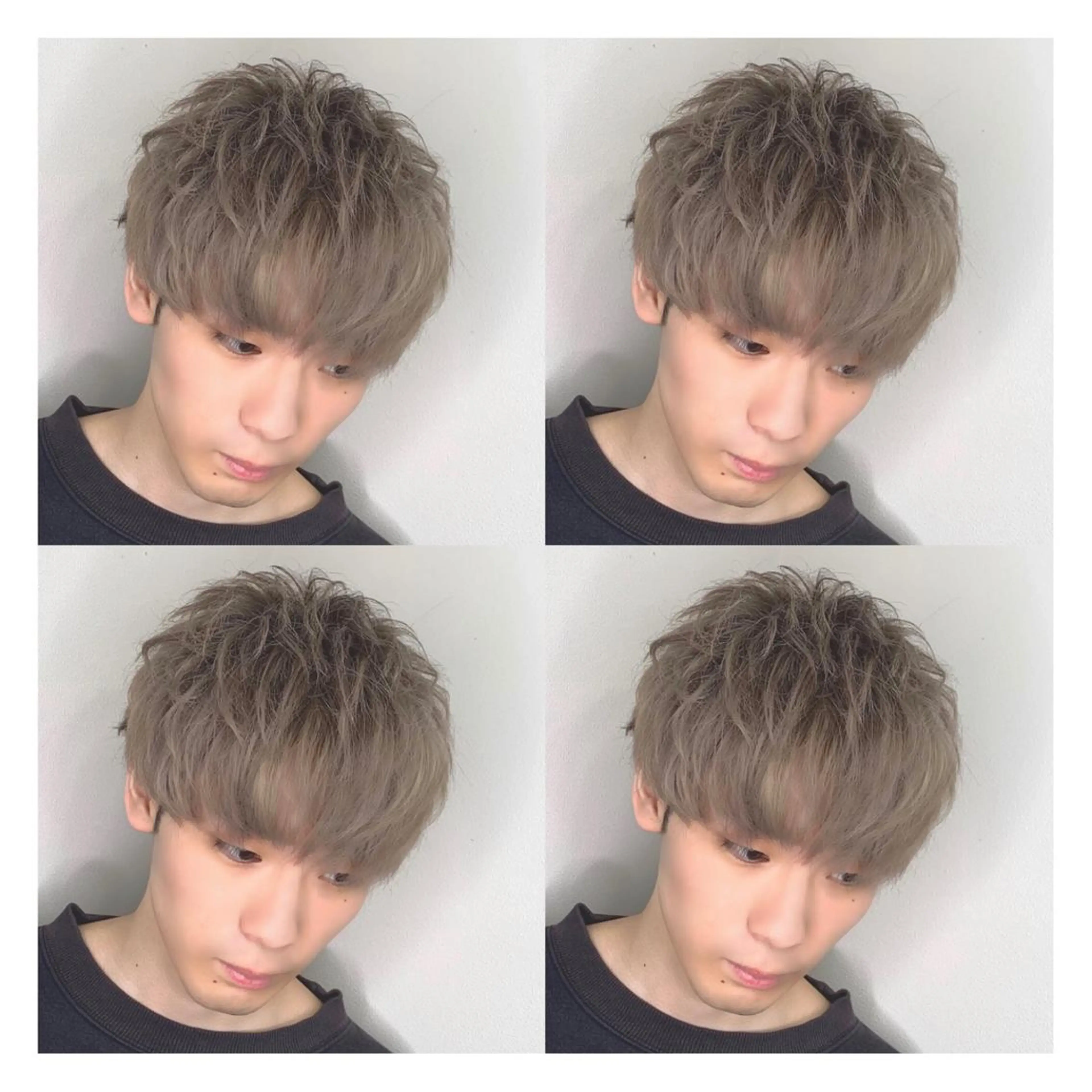 ショート カラー メンズ ange☞ soutaのヘアスタイル