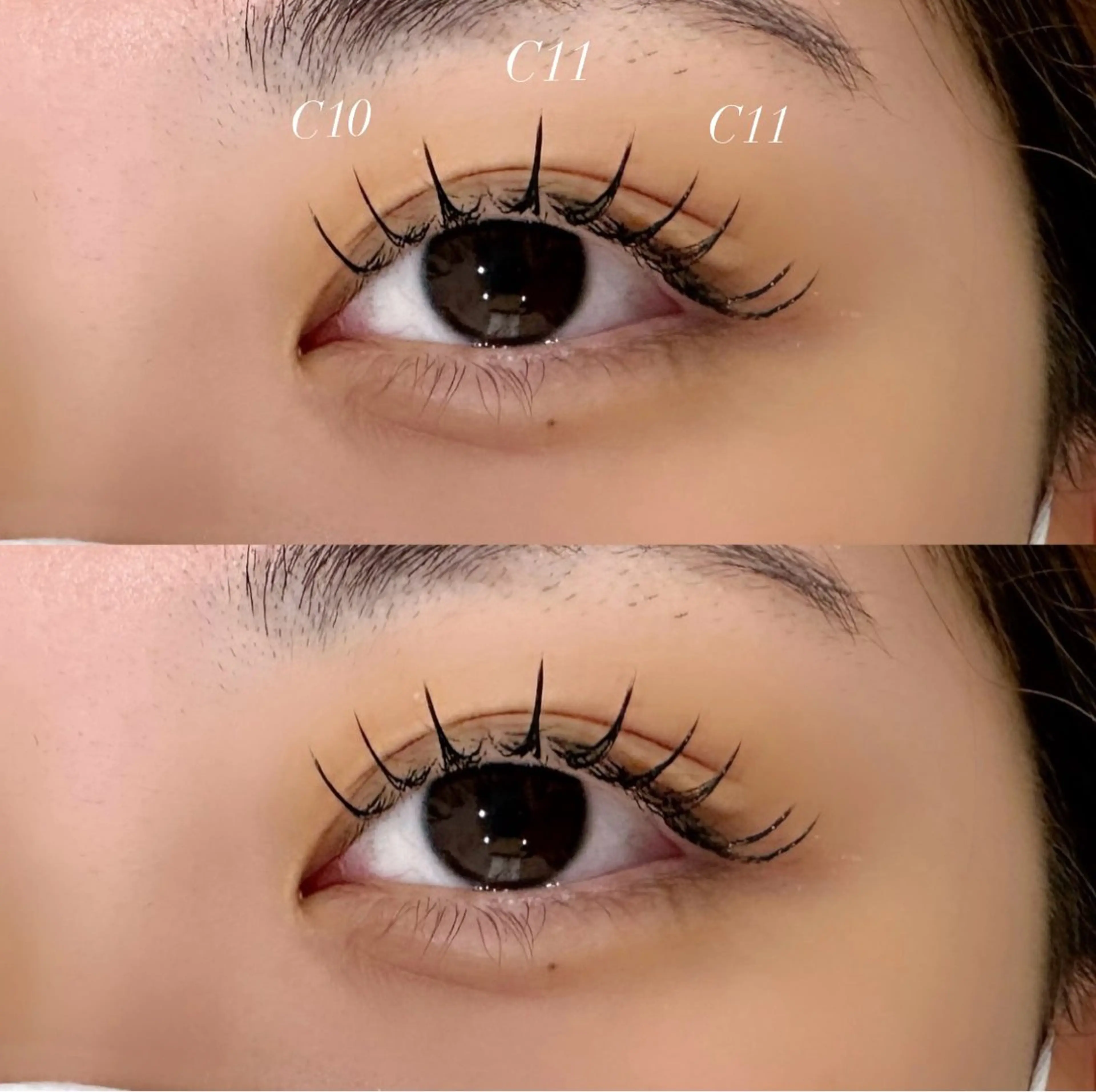 マツエク・マツパ マツエク prize iris ASUKAのマツエク・マツパデザイン