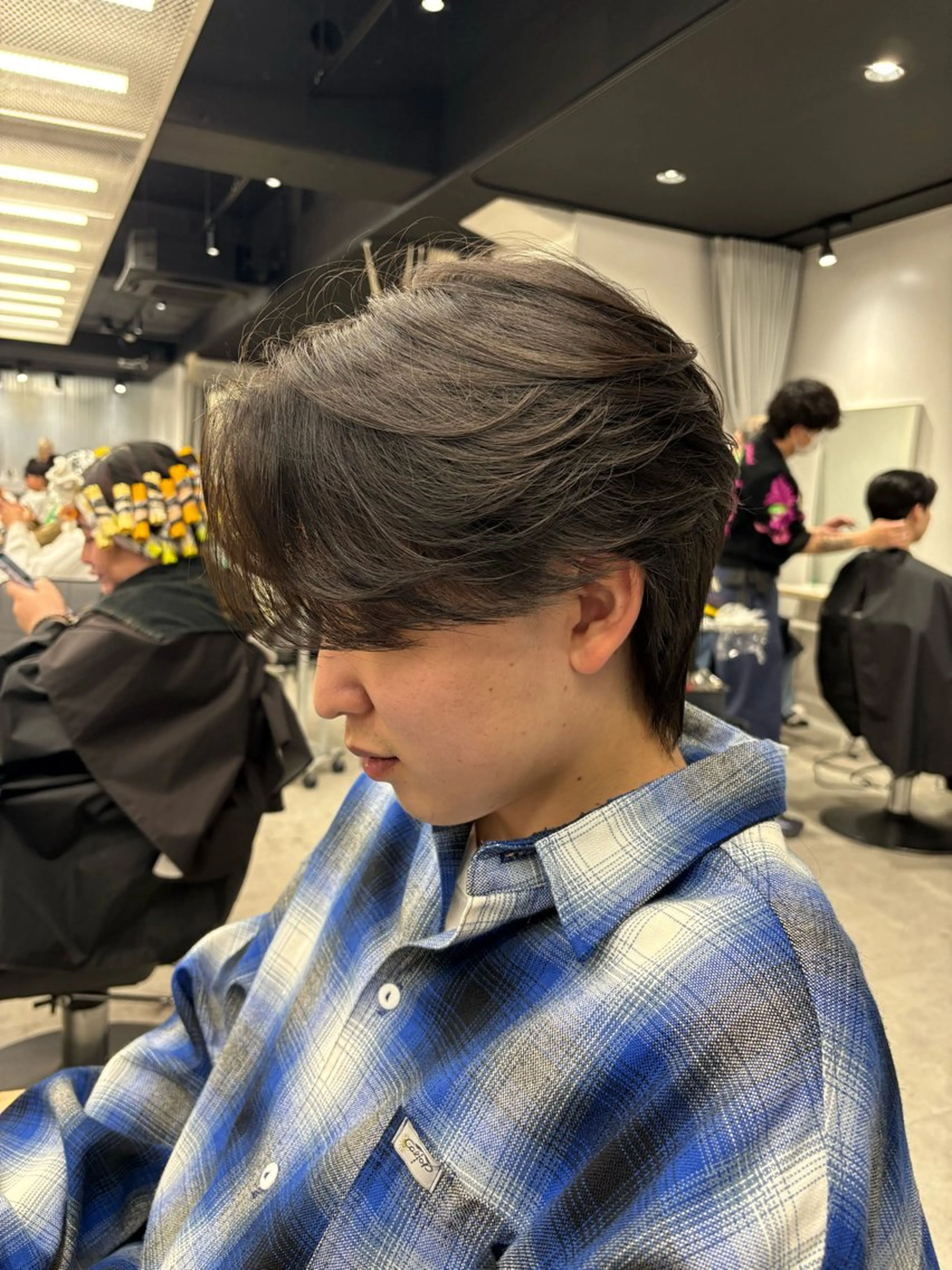 ショート パーマ メンズ メンズパーマ プードルパーマ 学生（メンズ向け） スパイキーショート 波巻きパーマ カット パーマ シャドウパーマ/ ルーズパーマ/メンズのヘアスタイル