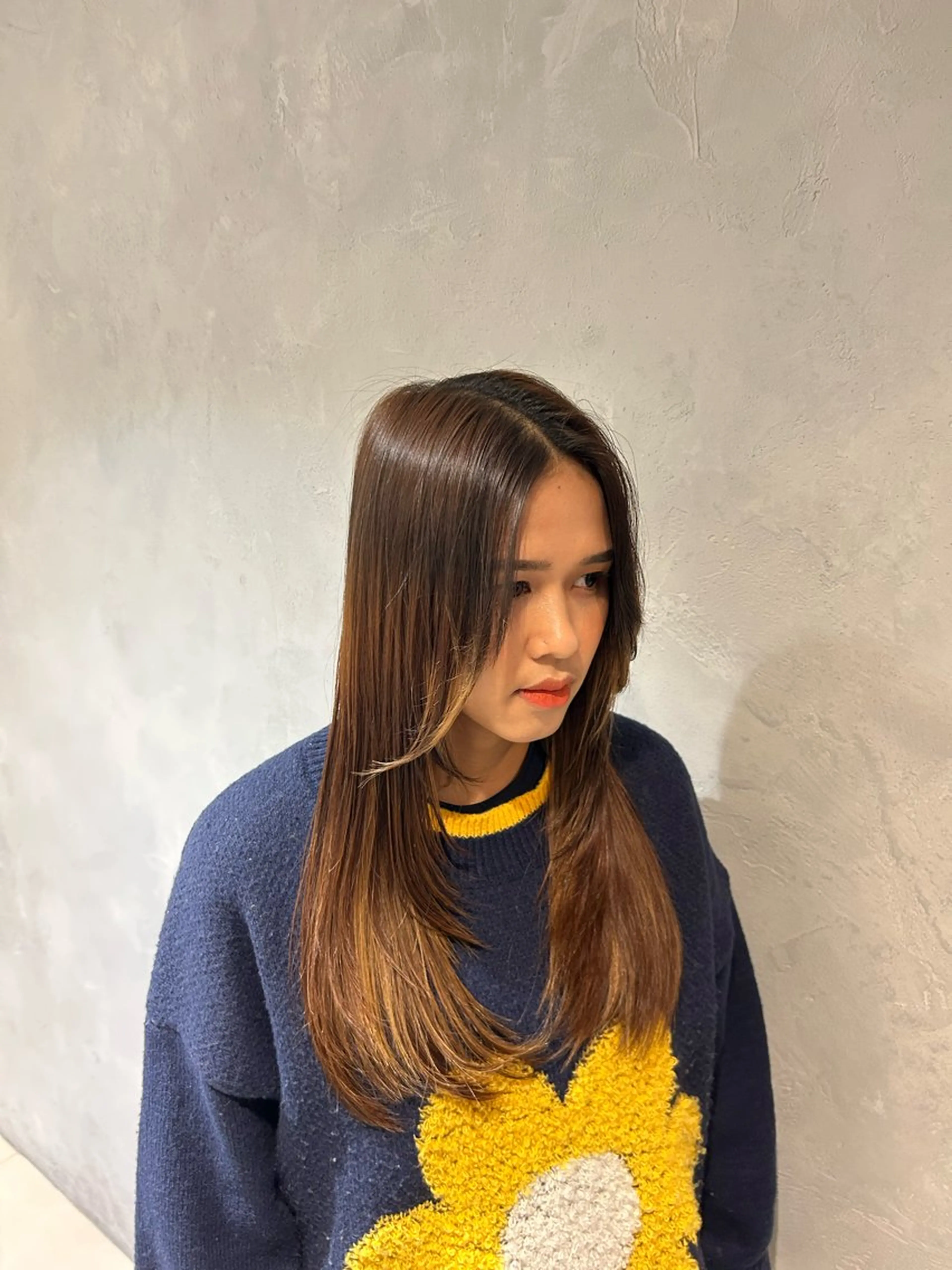 ロング カット レイヤー/メンズ /髪質改善　廣島公平のヘアスタイル