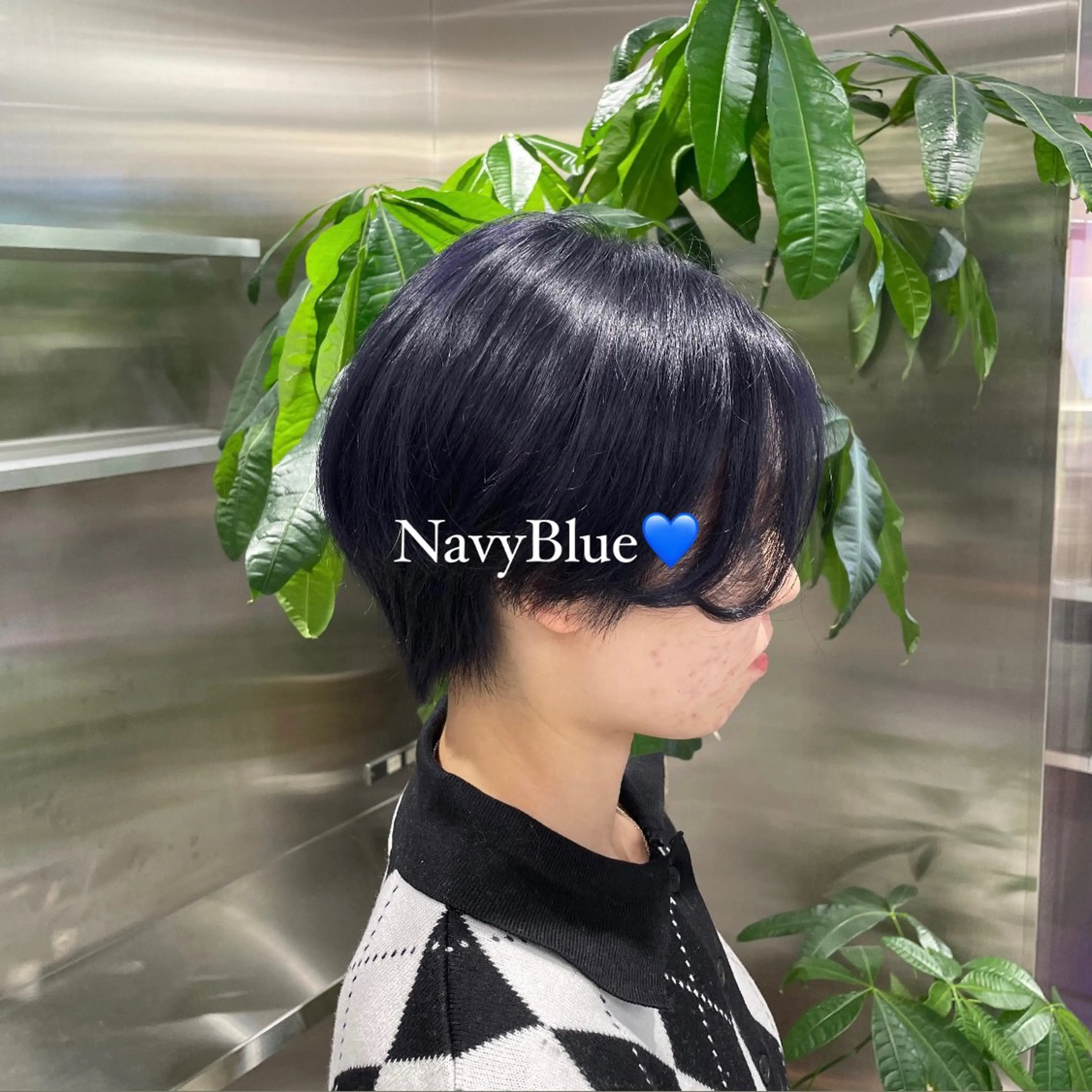 【💙寒色系カラー🍀】ブリーチなし/ダブルカラー/ブルーカラー/グリーンカラー/オリーブカラーの写真