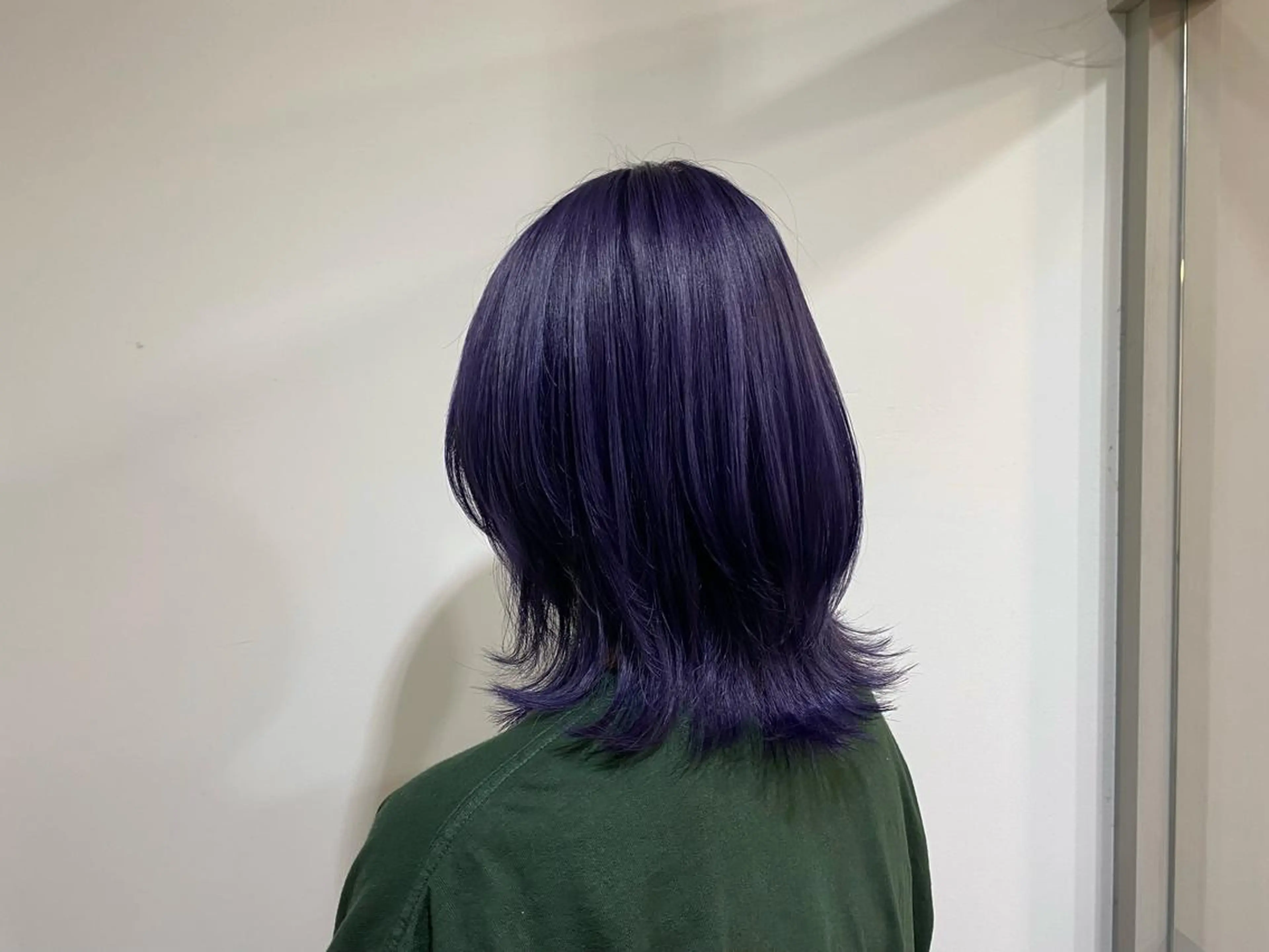 ミディアム カラー ブリーチ たなか もえなのヘアスタイル