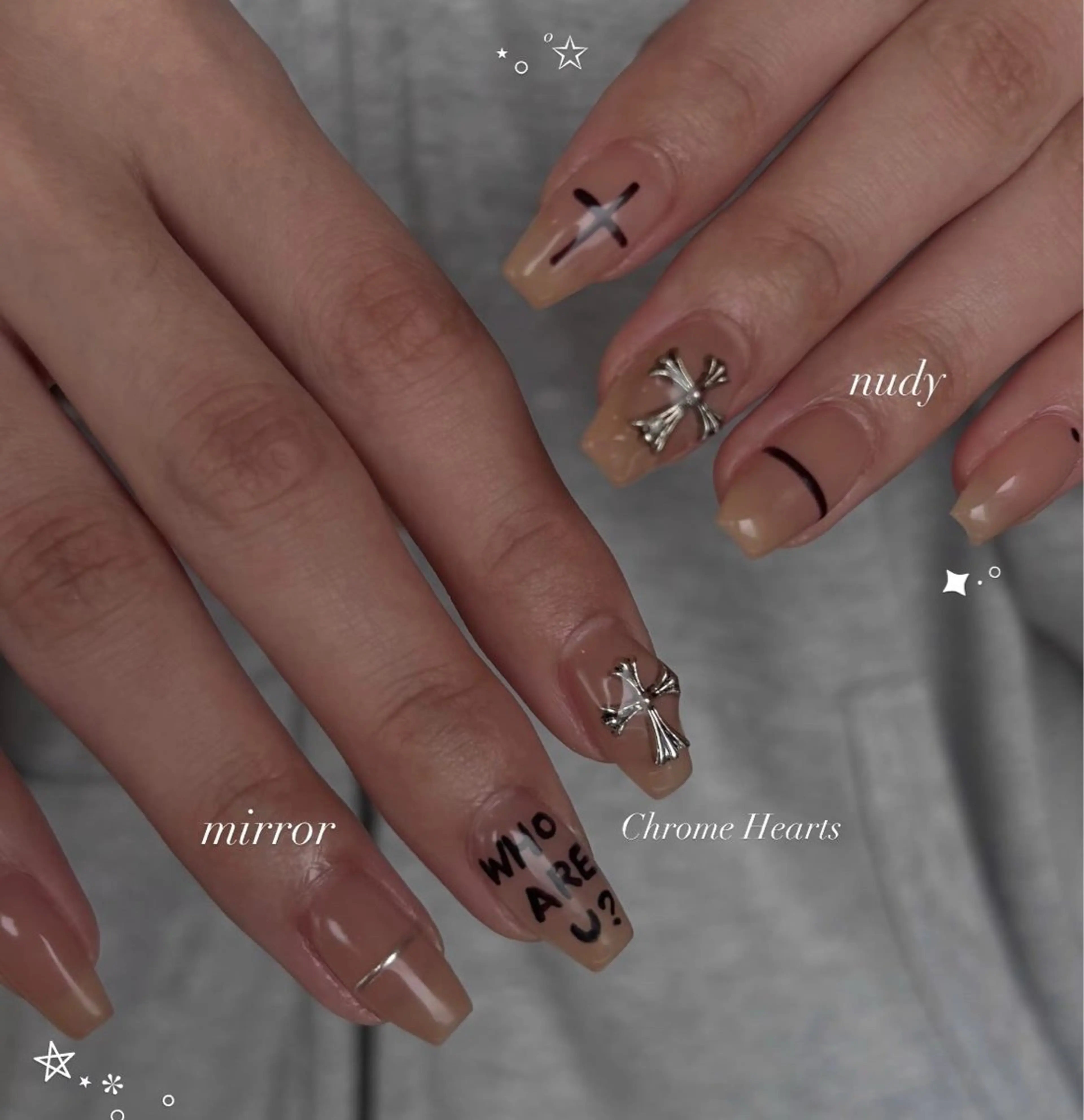 ネイル ハンドネイル 🍓リスブラン MELのネイルデザイン