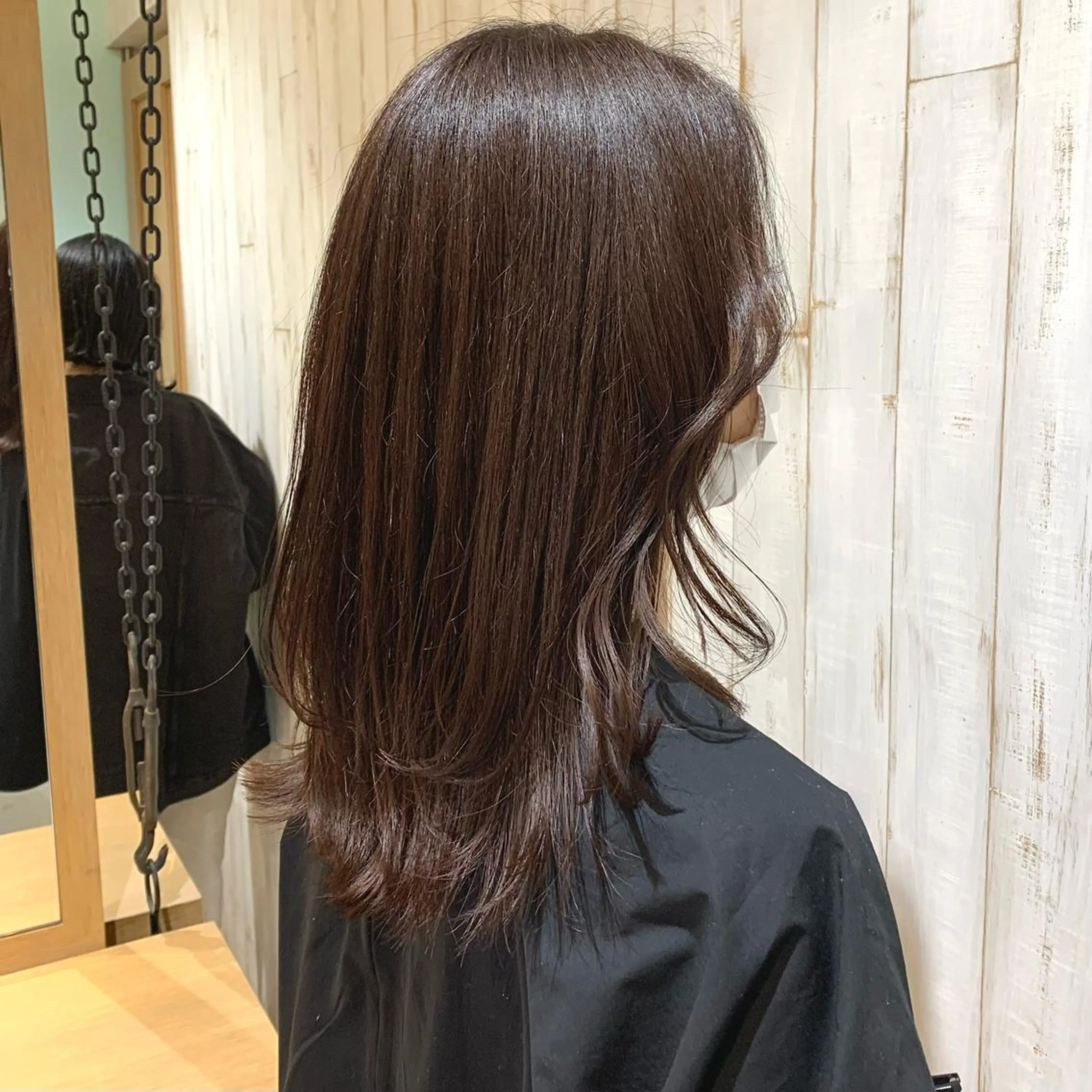 ミディアム レイヤーカット カット トリートメント 森山 佳小里/カラー /似合わせカットのヘアスタイル
