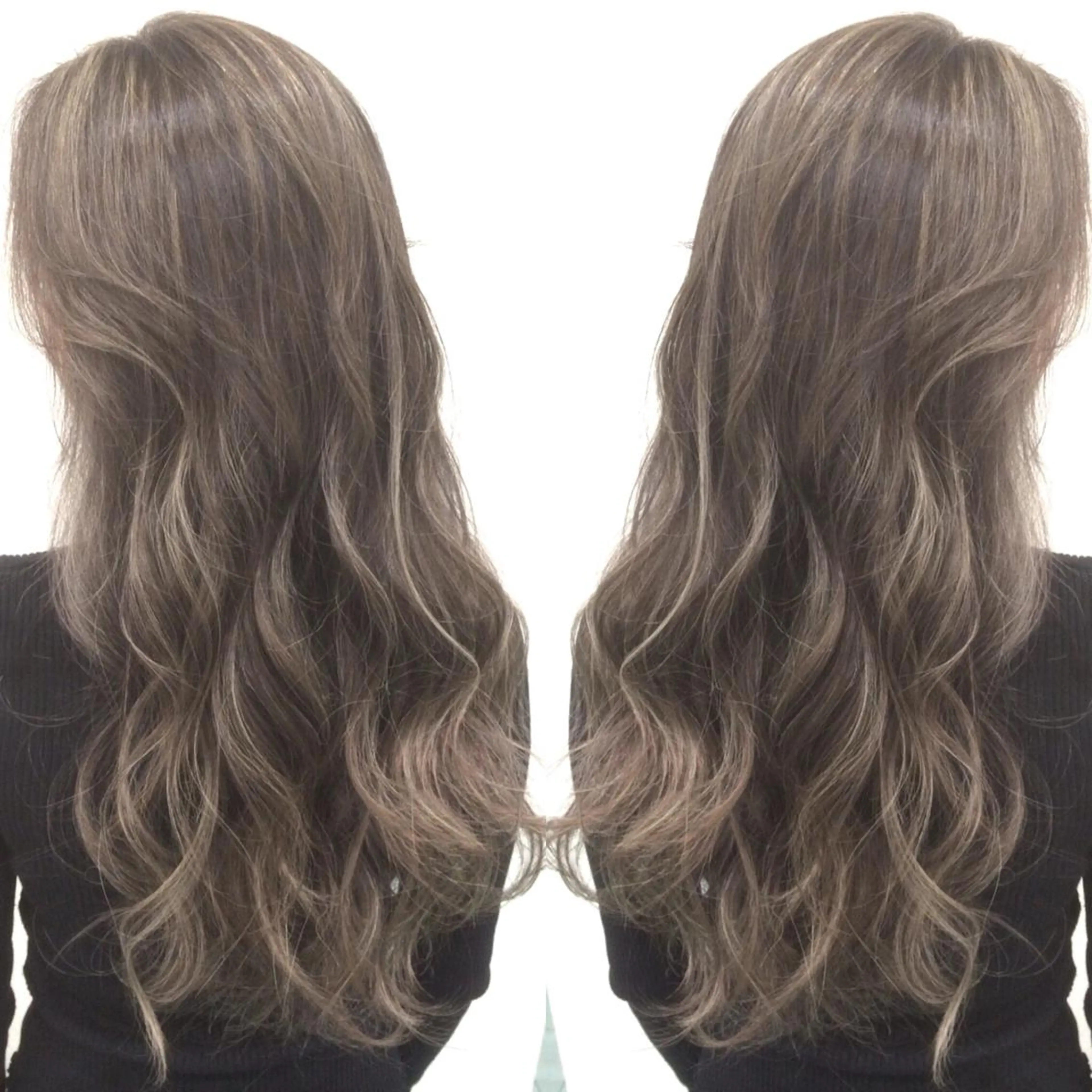 ロング カラー ベージュカラー トリートメント 井上 一平のヘアスタイル