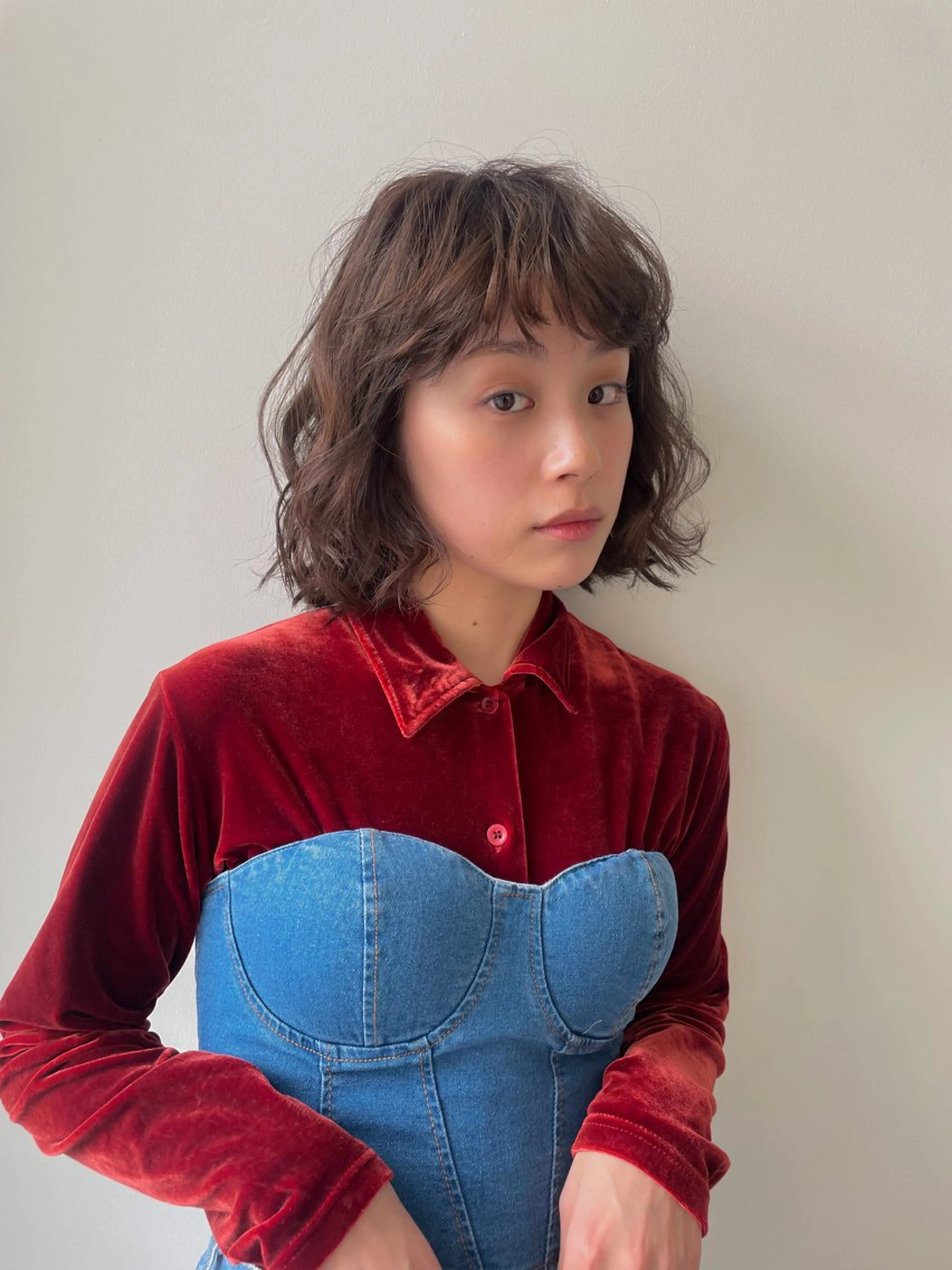 ⭐️12月限定ミニモ特別クーポン⭐️カット＋ケアパーマ＋3stepトリートメントの写真