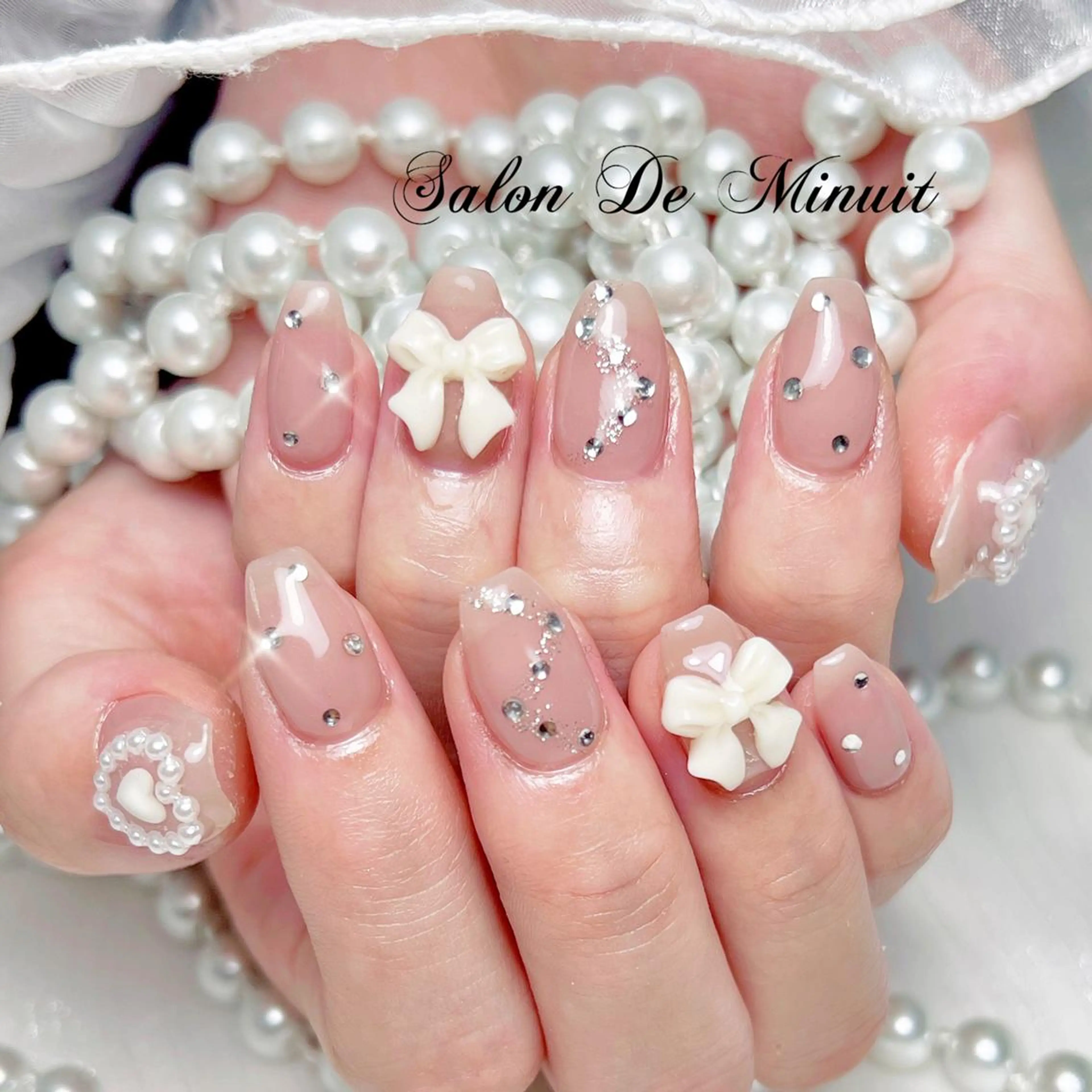 ネイル ハンドネイル ハンドケア Momo 🤍のネイルデザイン