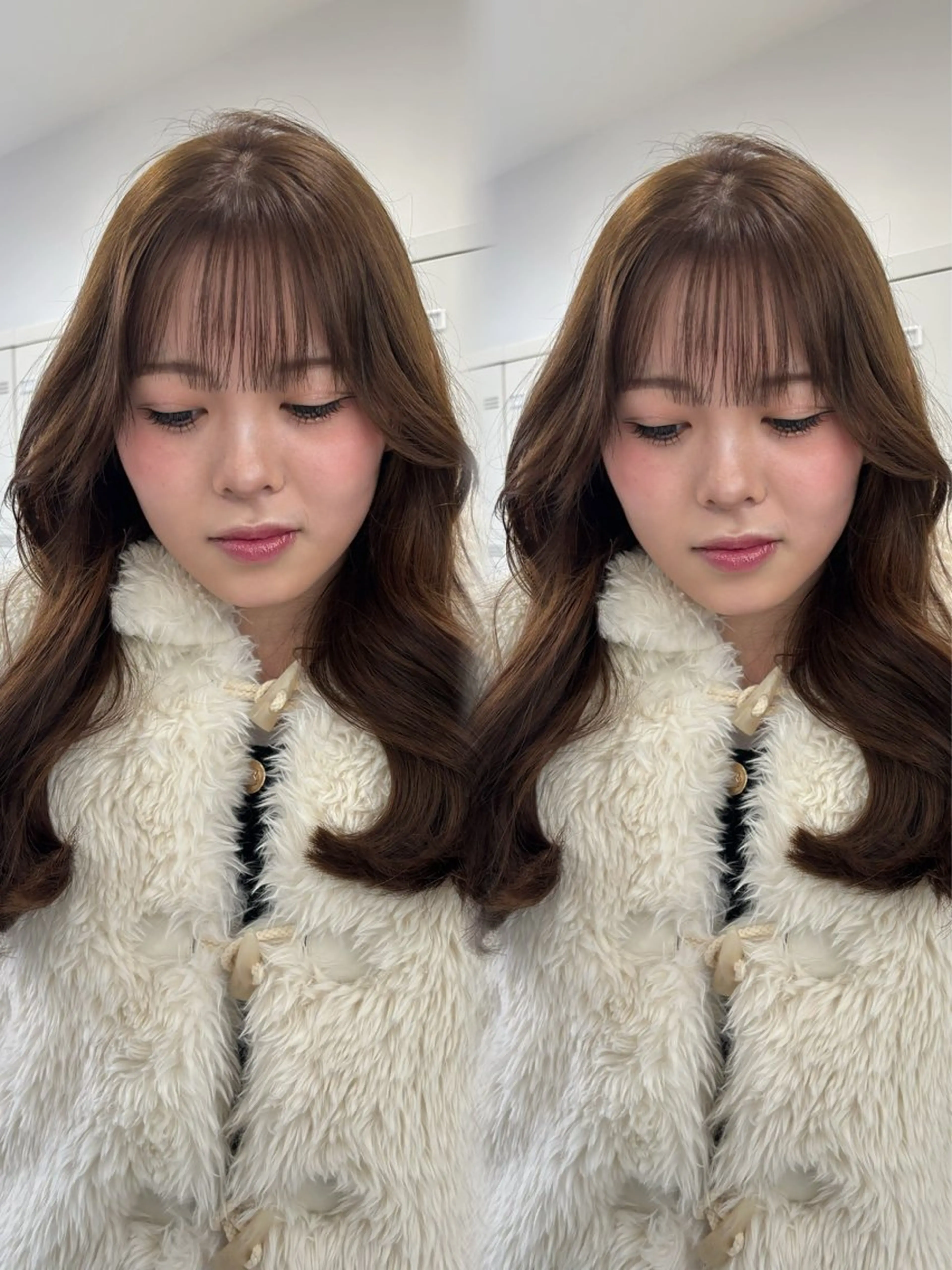 【人気No. 1】イルミナカラー（アディクシーに変更可）➕トレンドカット★2STEPトリートメント★➕コテ巻スタイリングの写真