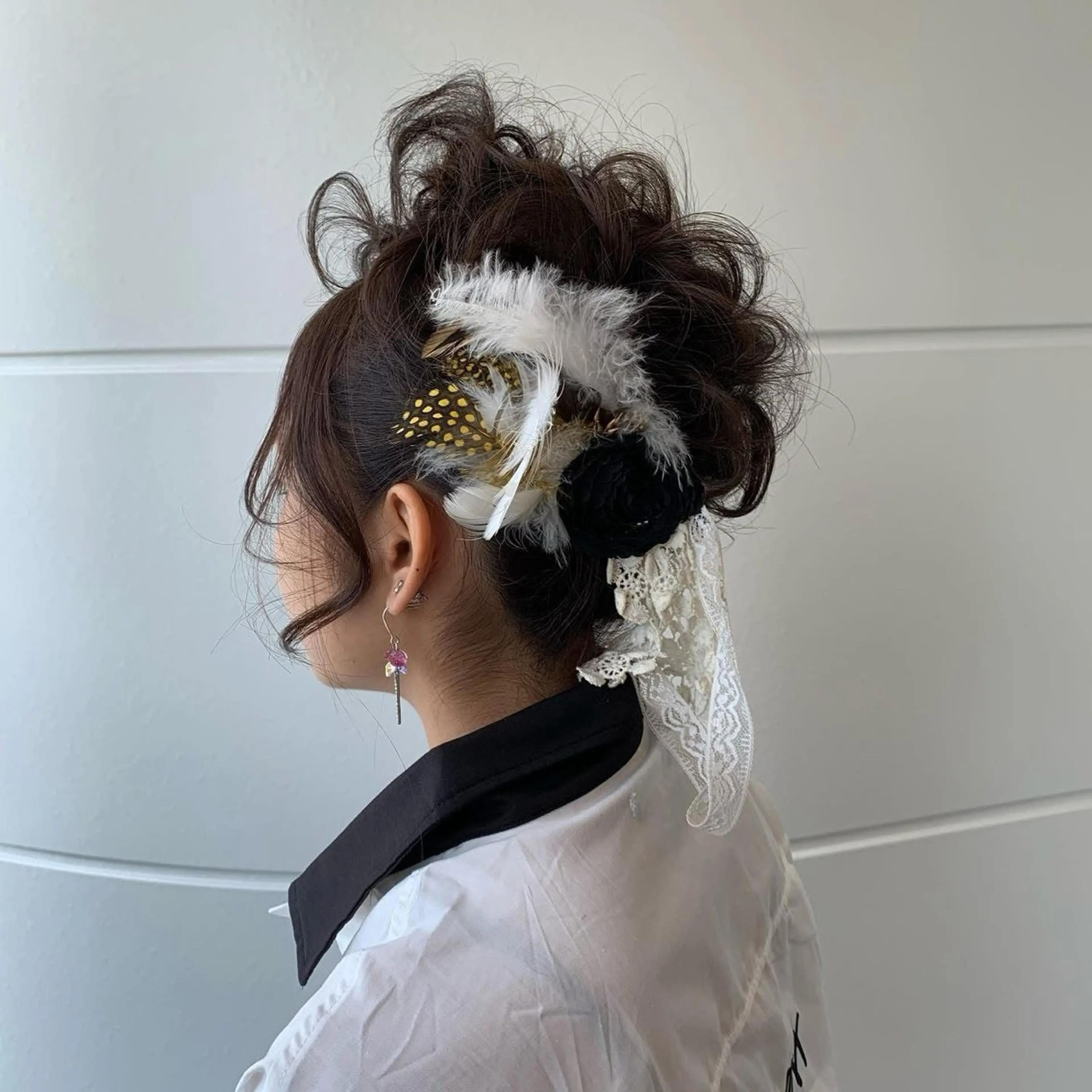 ミニモ限定ヘアセット✨結婚式お呼ばれ、お出掛けアレンジ、お仕事のヘアセット、巻き髪からアップスタイルまで対応致します💖の写真