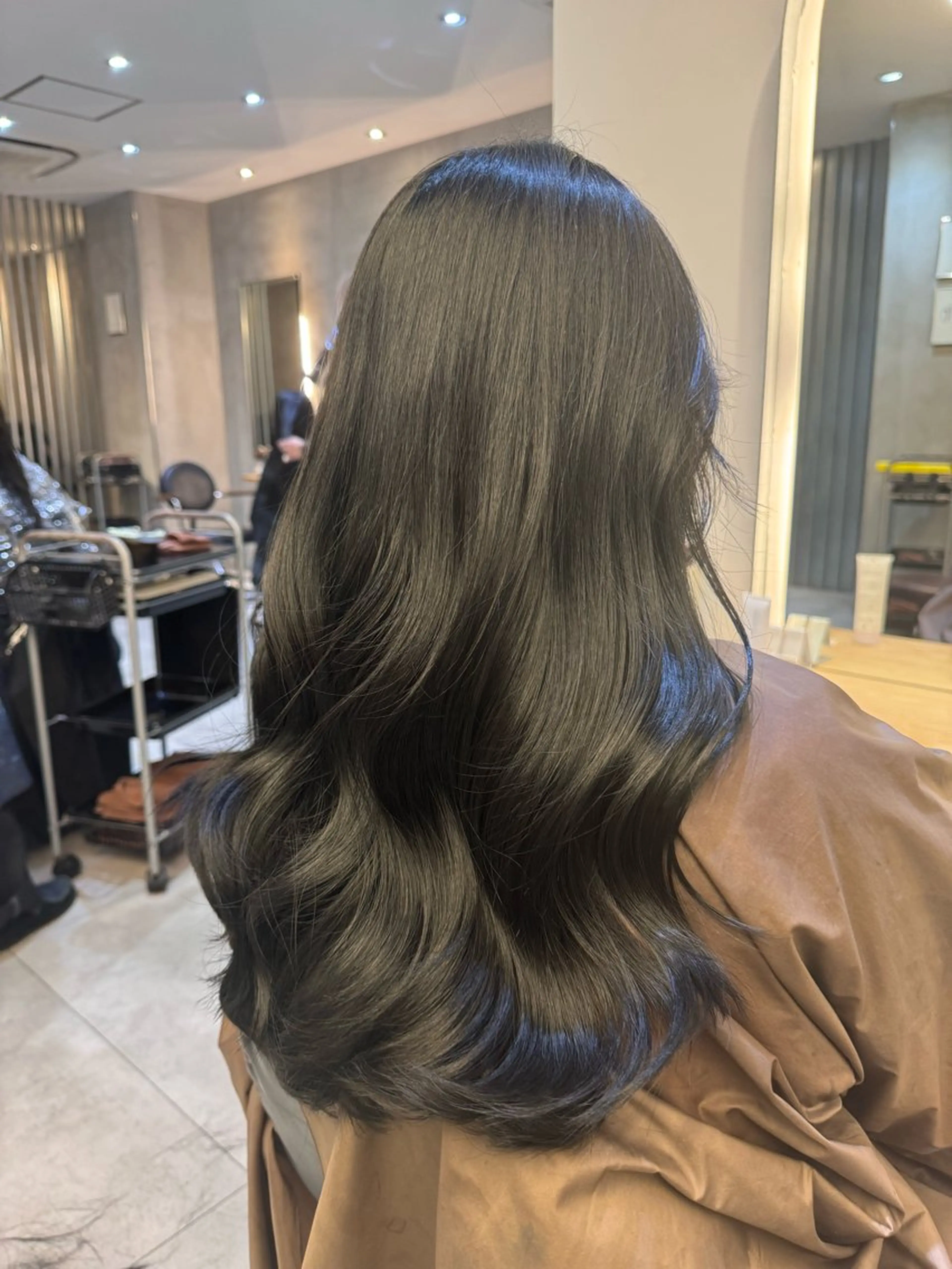 セミロング カット ヘアカラー トリートメント ♡可愛い艶髪特化♡ 艶髪先生のヘアスタイル