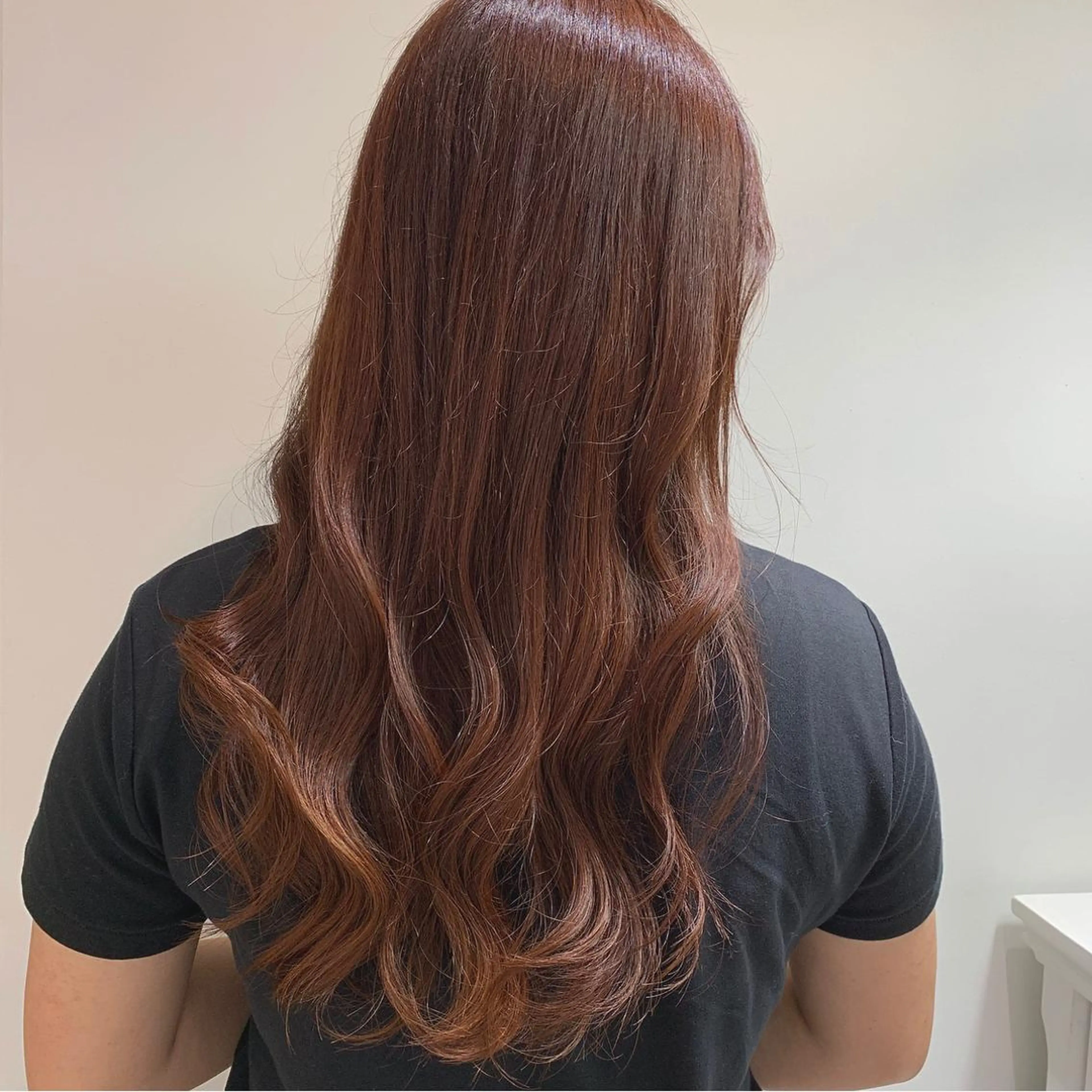 ロング カラー カット ヘアカラー HARUKA韓国ヘア /Luana梅田のヘアスタイル