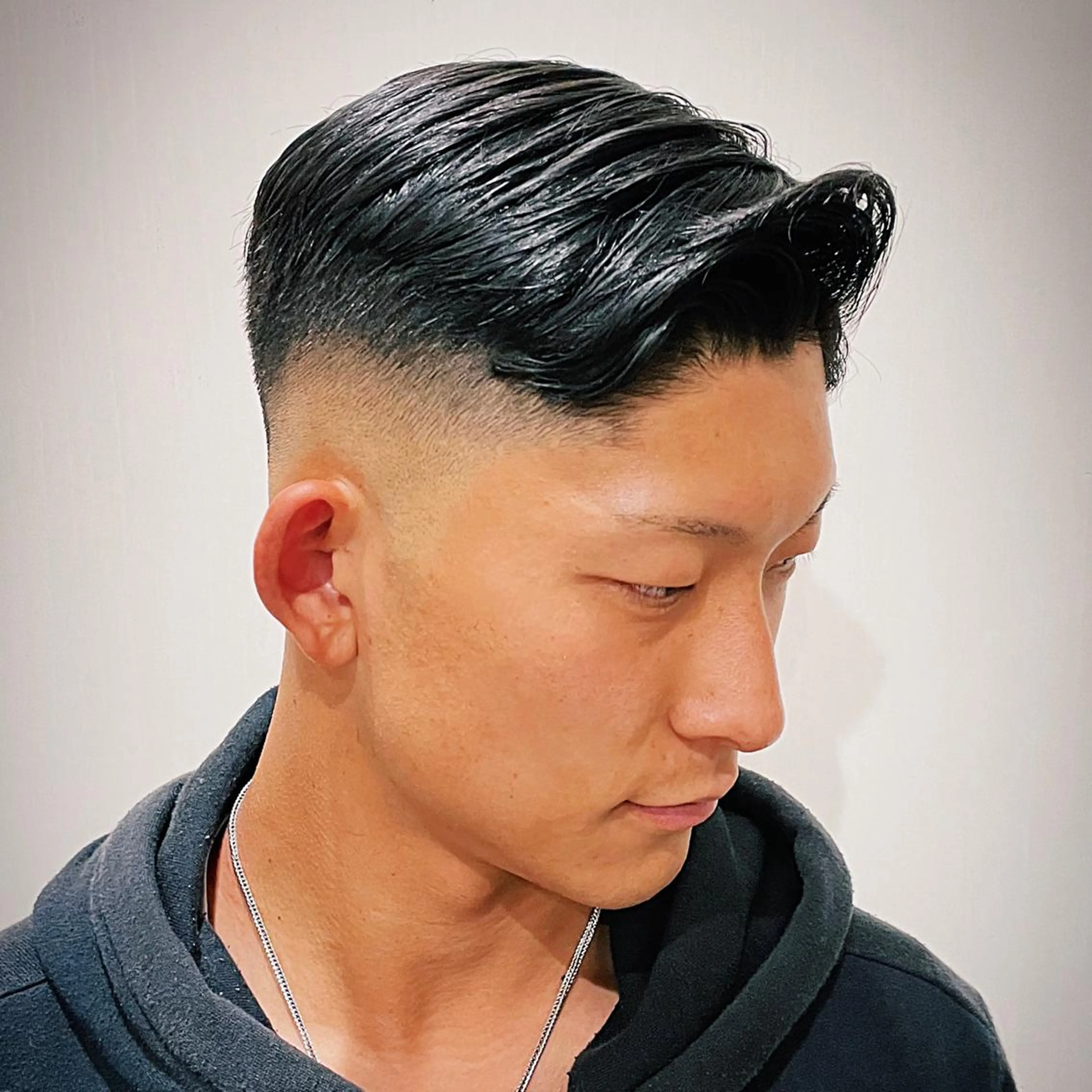 ショート メンズ カット 六本木ビジネスヘア HIROGINZAのヘアスタイル