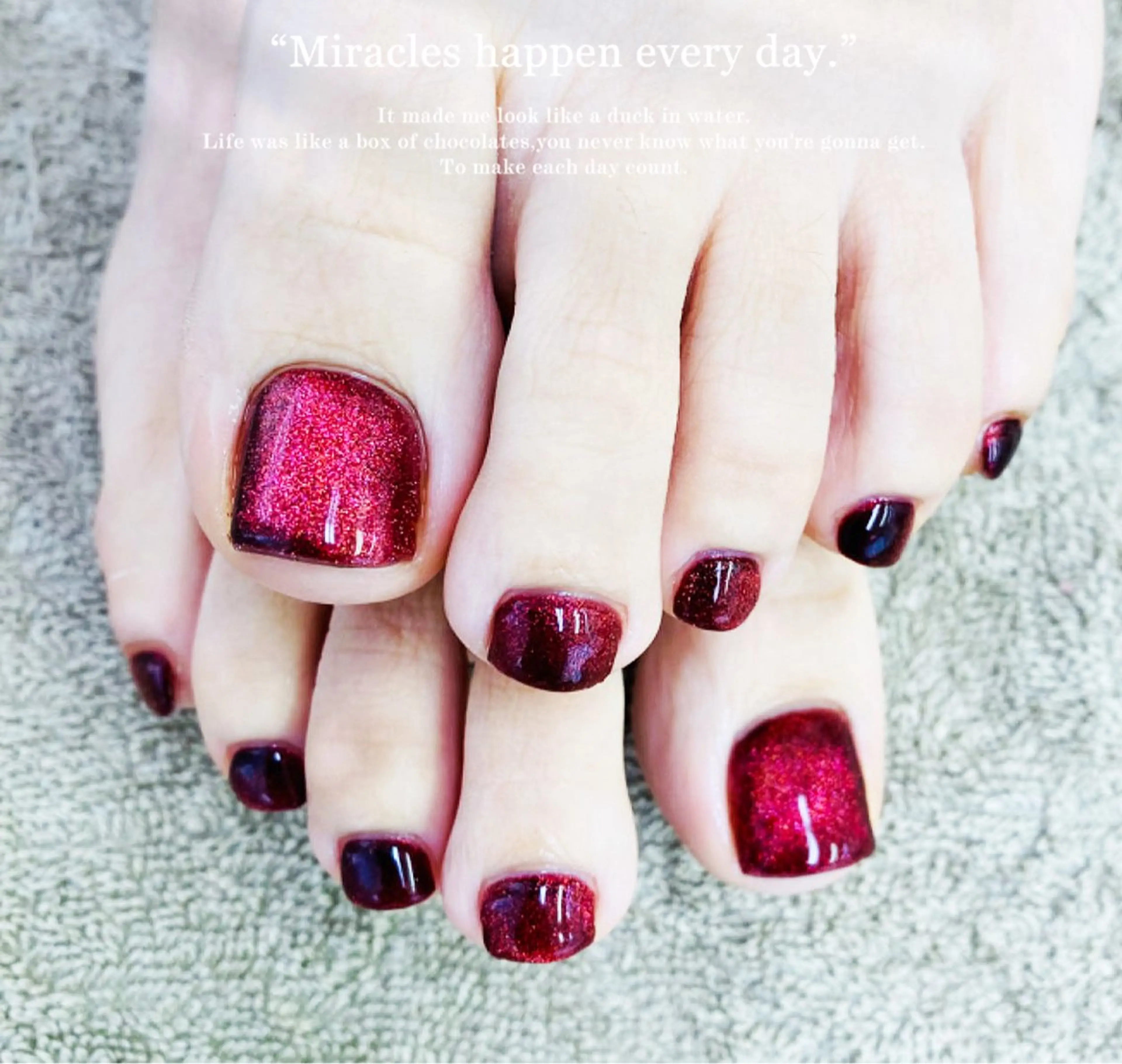 ネイル フットネイル AngelChris ビューティーサロンのネイルデザイン