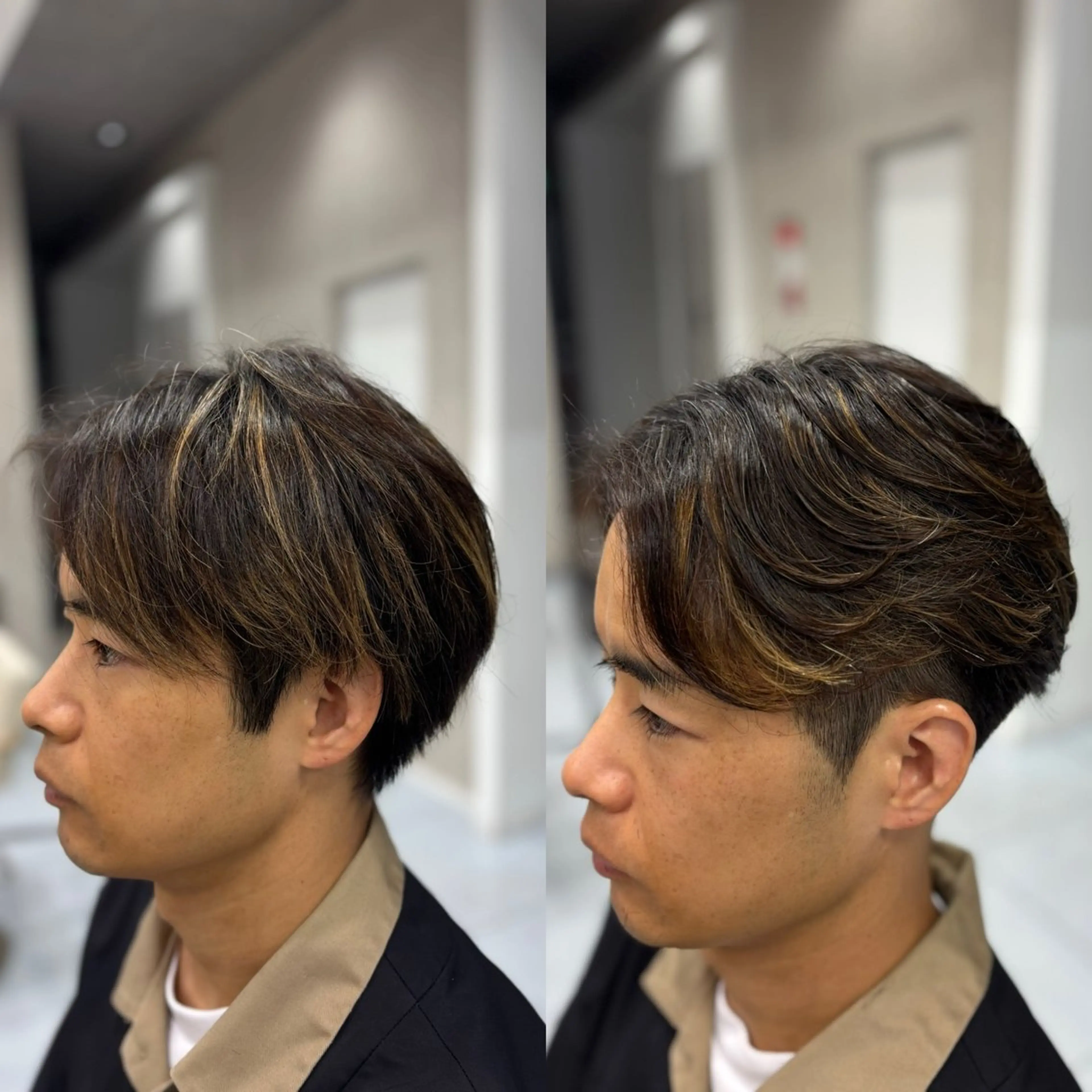 パーマ メンズ カット パーマ メンズ特化韓国風 パーマスタイル/りんのヘアスタイル