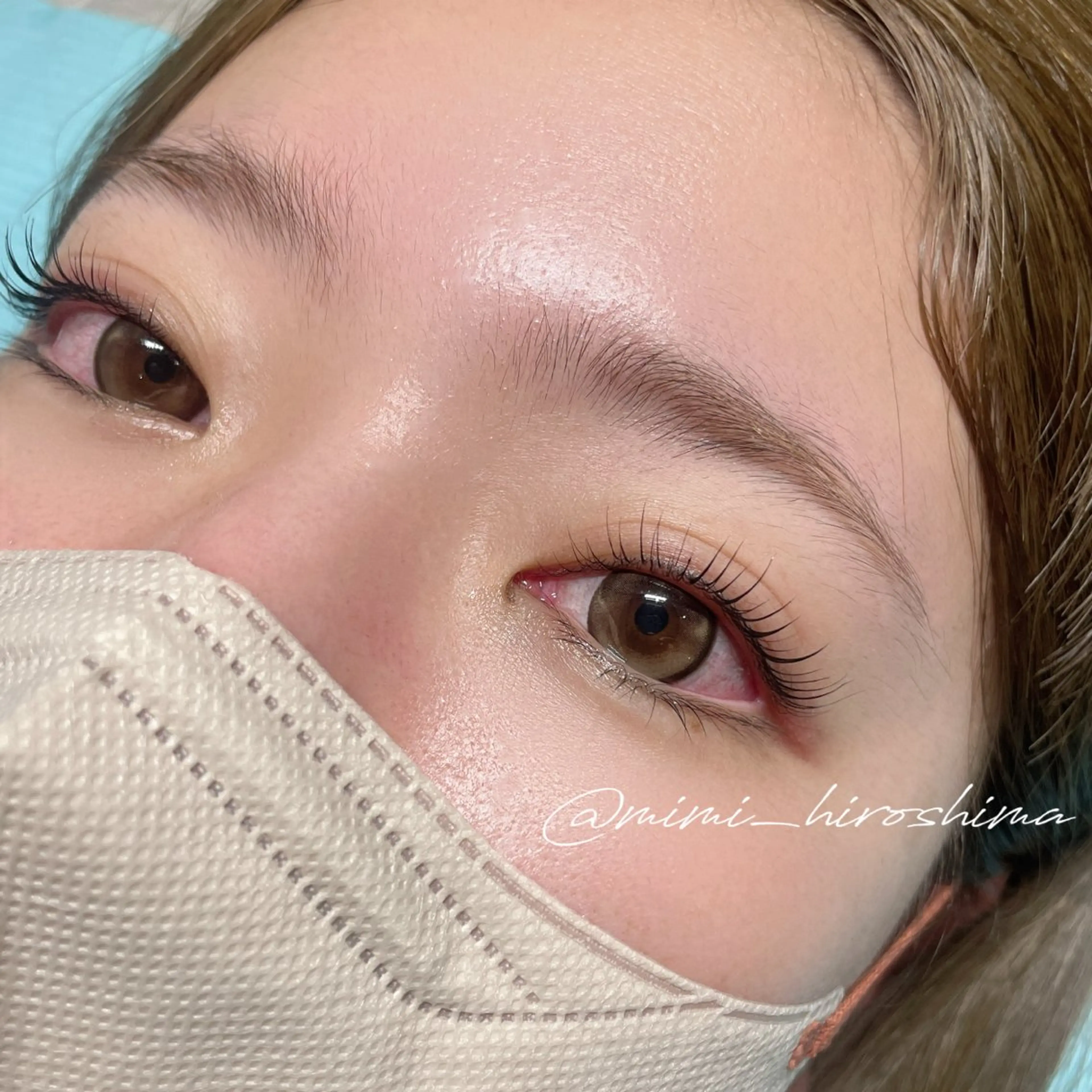 マツエク・マツパ パリジェンヌラッシュリフト まつげパーマ mimi 広島 安佐南区まつ毛･脱毛のマツエク・マツパデザイン