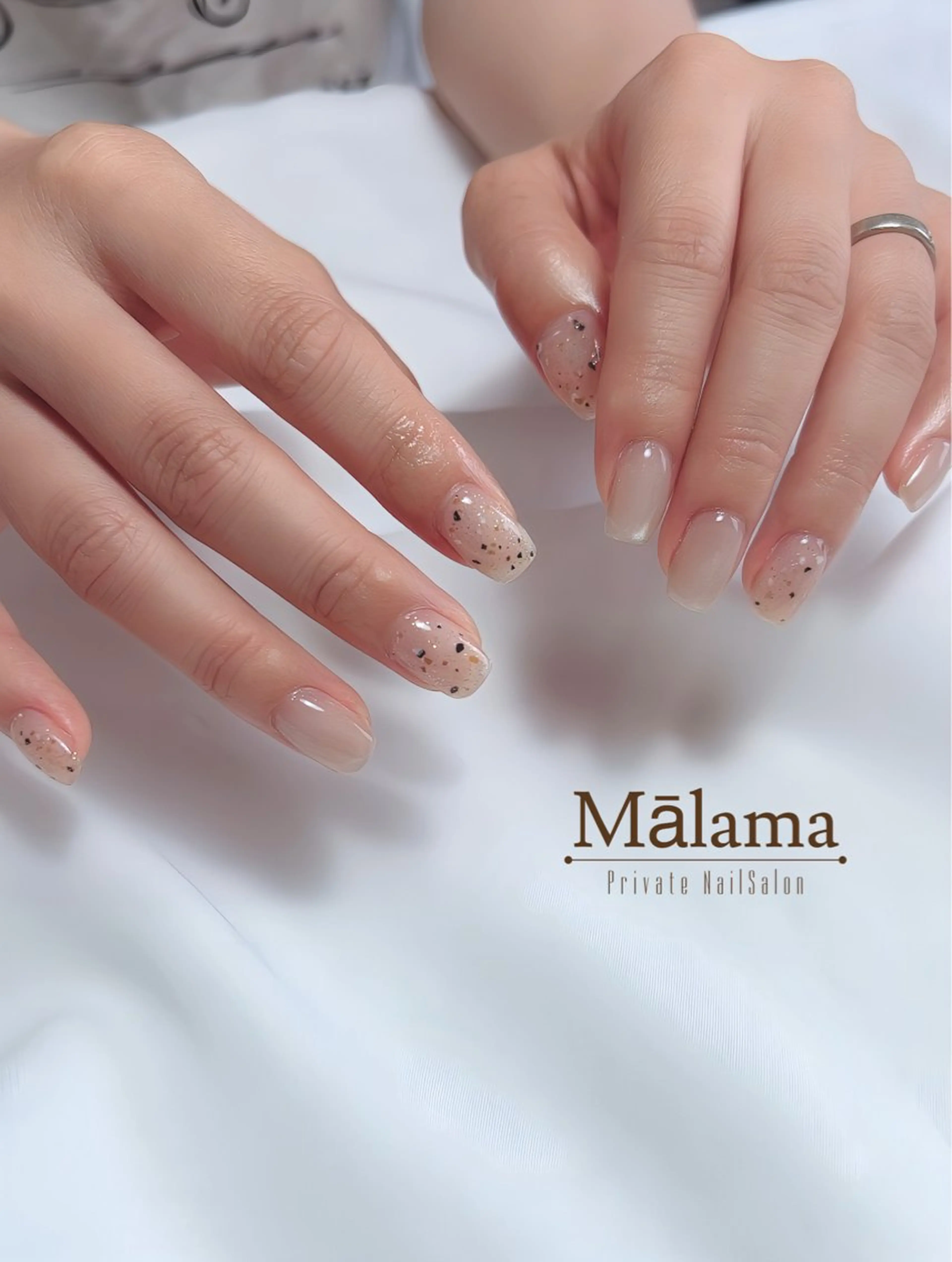 ネイル ジェルネイル マグネットネイル ハンドネイル Malama ___Ayakaのネイルデザイン
