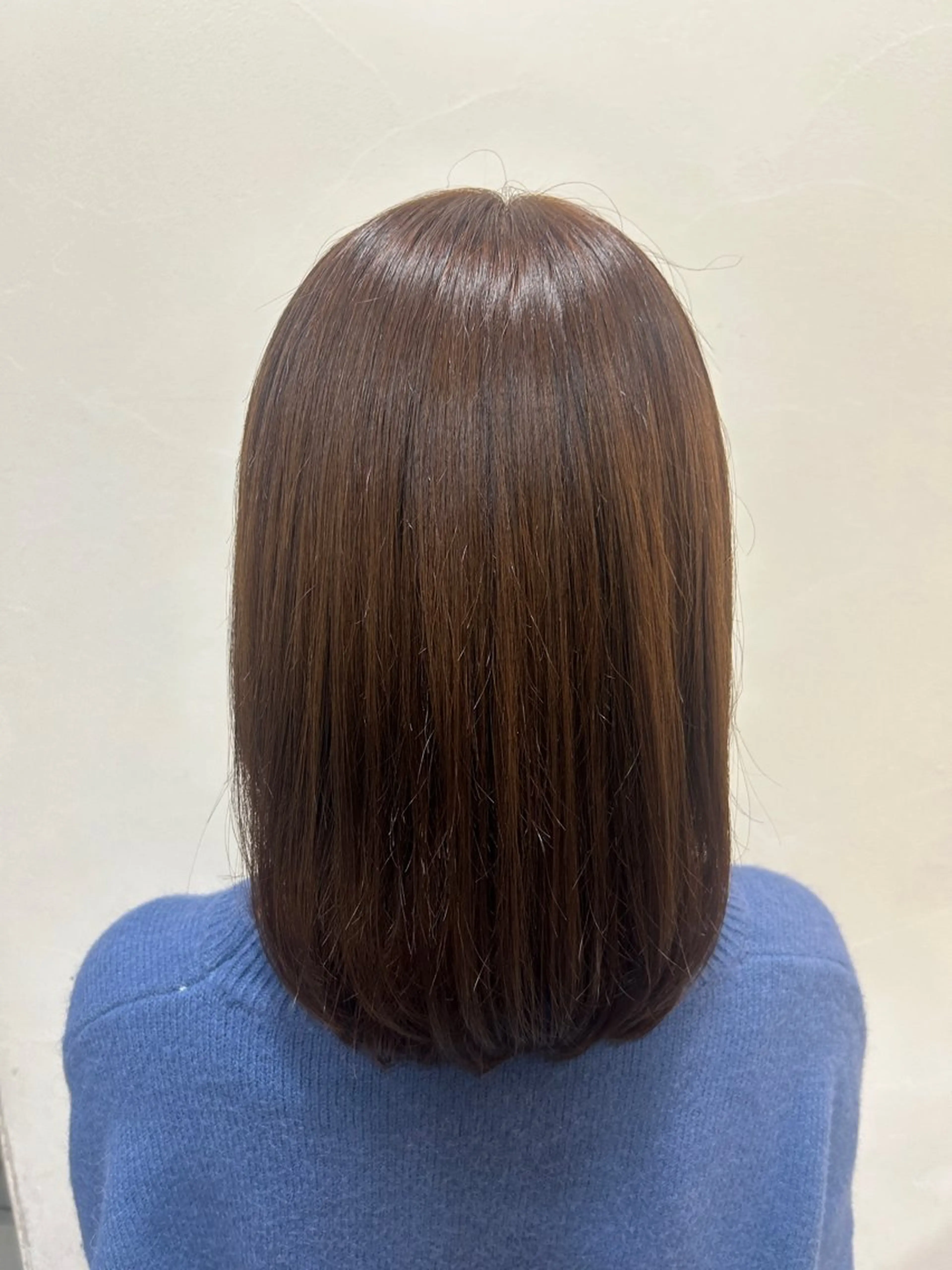 ミディアム カラー ヘアカラー トリートメント 🍊小川実里🍊 /カラーレイヤーのヘアスタイル