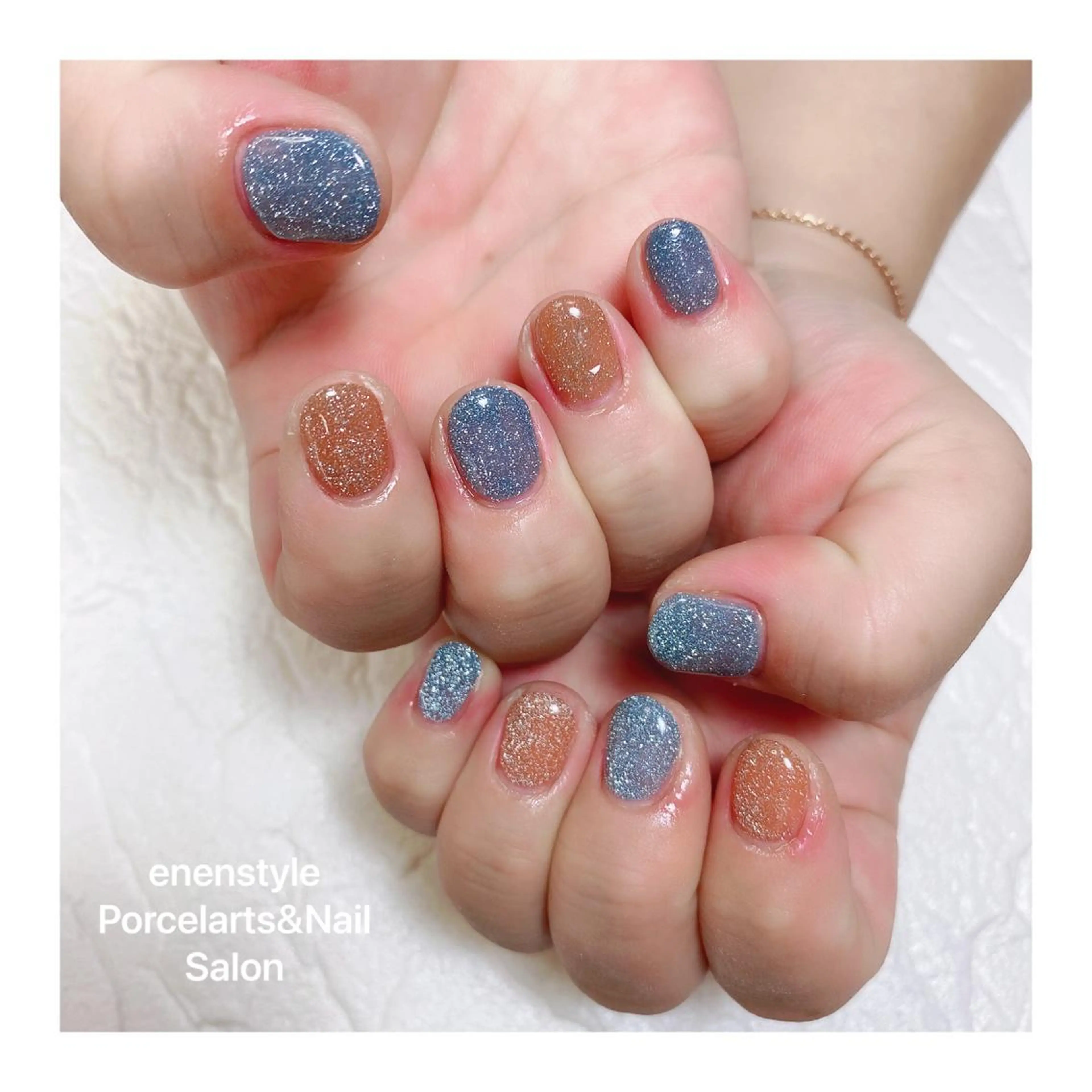 ショート ネイル ハンドネイル 👑enen style👑のネイルデザイン