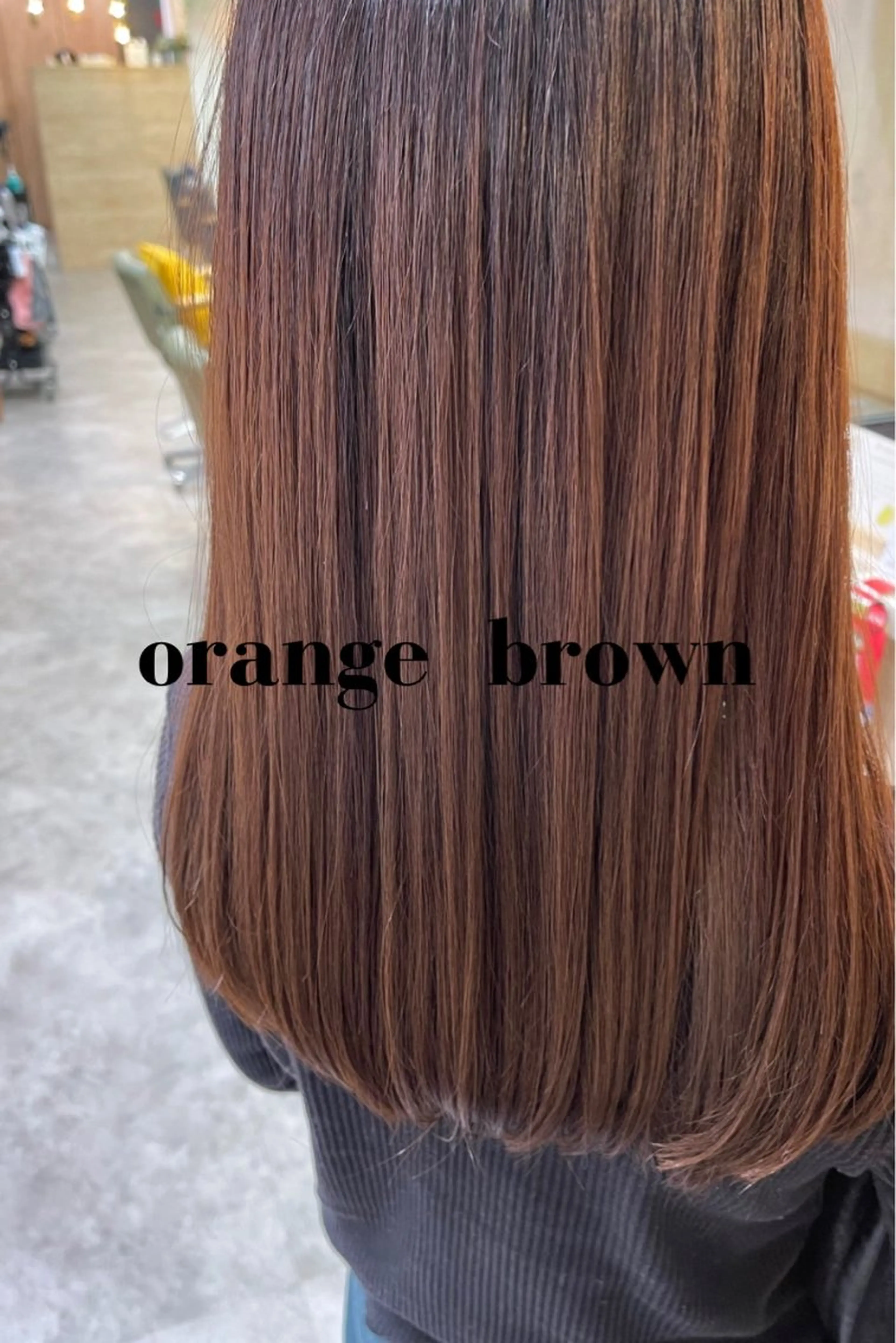 ロング カラー charm《銀座》 ヘアセット/縮毛矯正のヘアスタイル